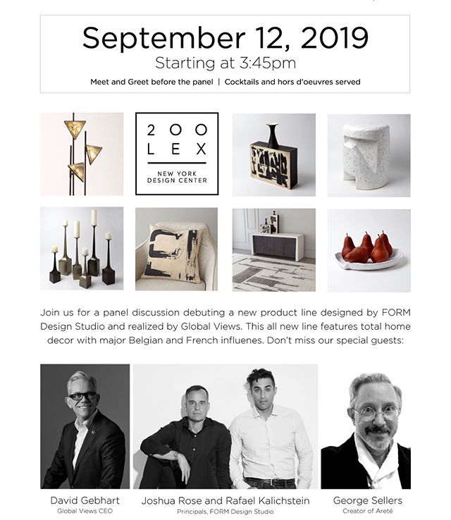 #ingoodFORM: join us in NYC next week for a sneak preview of and conversation about our new collection for @globalviews during #WNWN @nydc