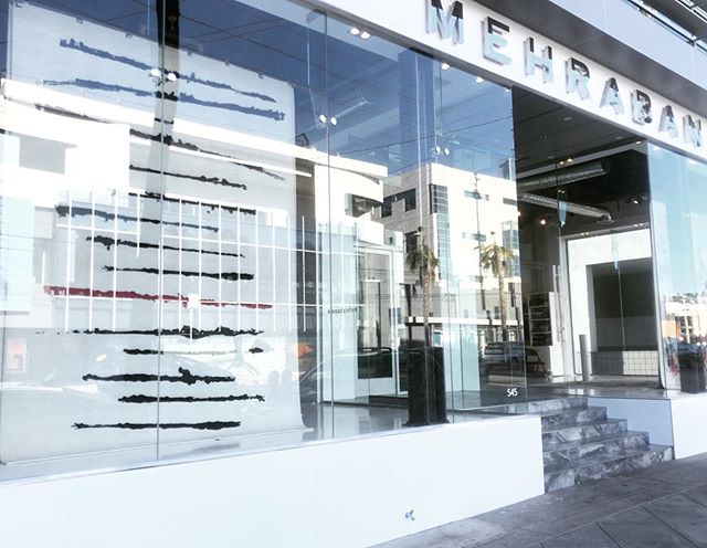 #ingoodFORM: our #Voices rug in the window @mehrabanrugs. #designerswhomakeart