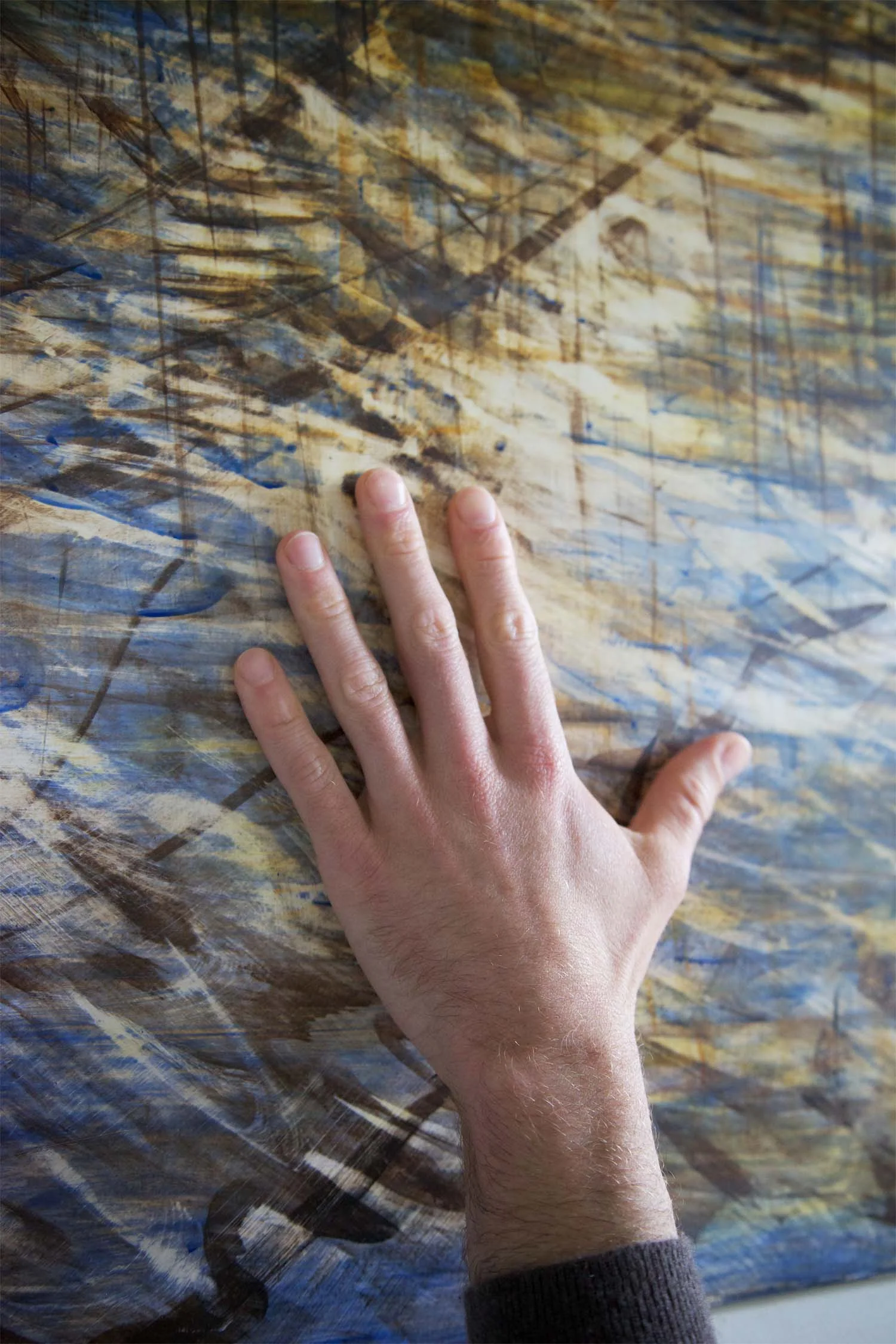 Rediscovering and reinventing the renaissance painting technique of Egg Tempera. Click here to watch interview