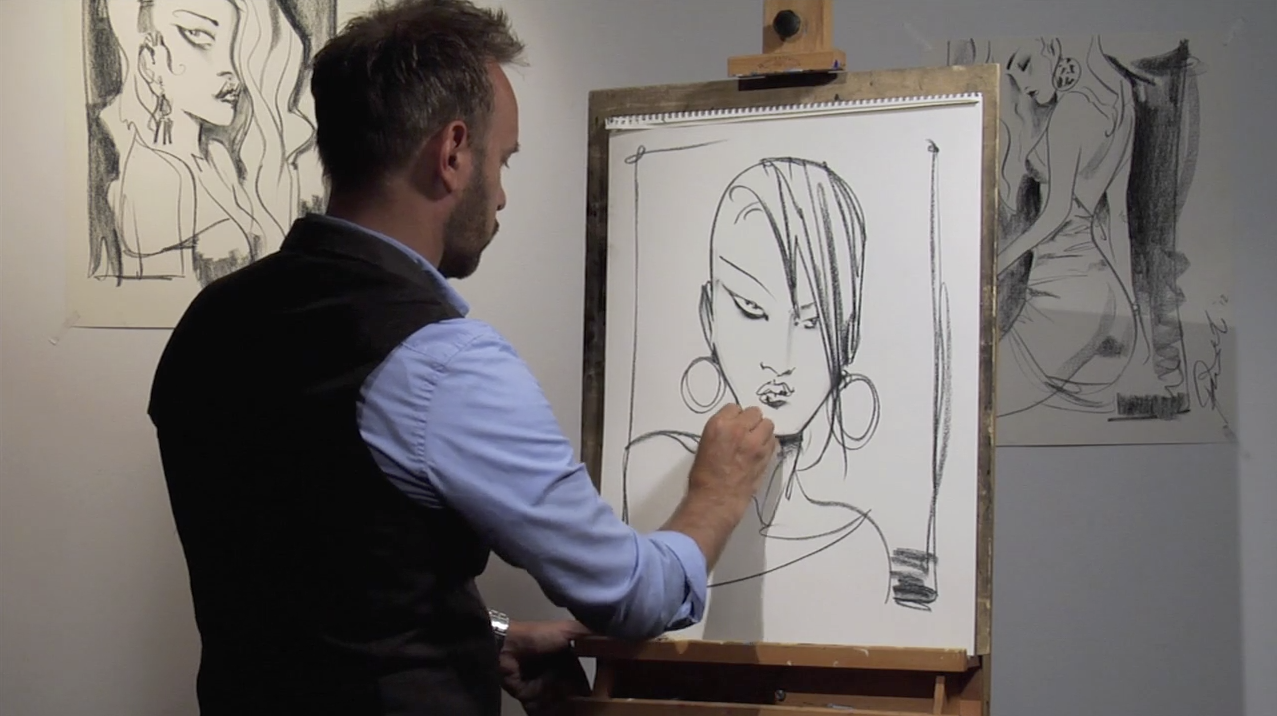 Arnold Pander 'Live-Art' Fashion Series 