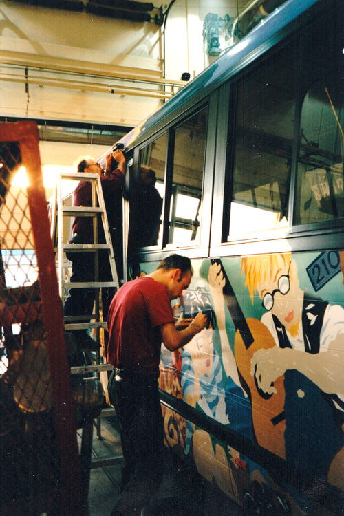 Portland TriMet Culture Bus