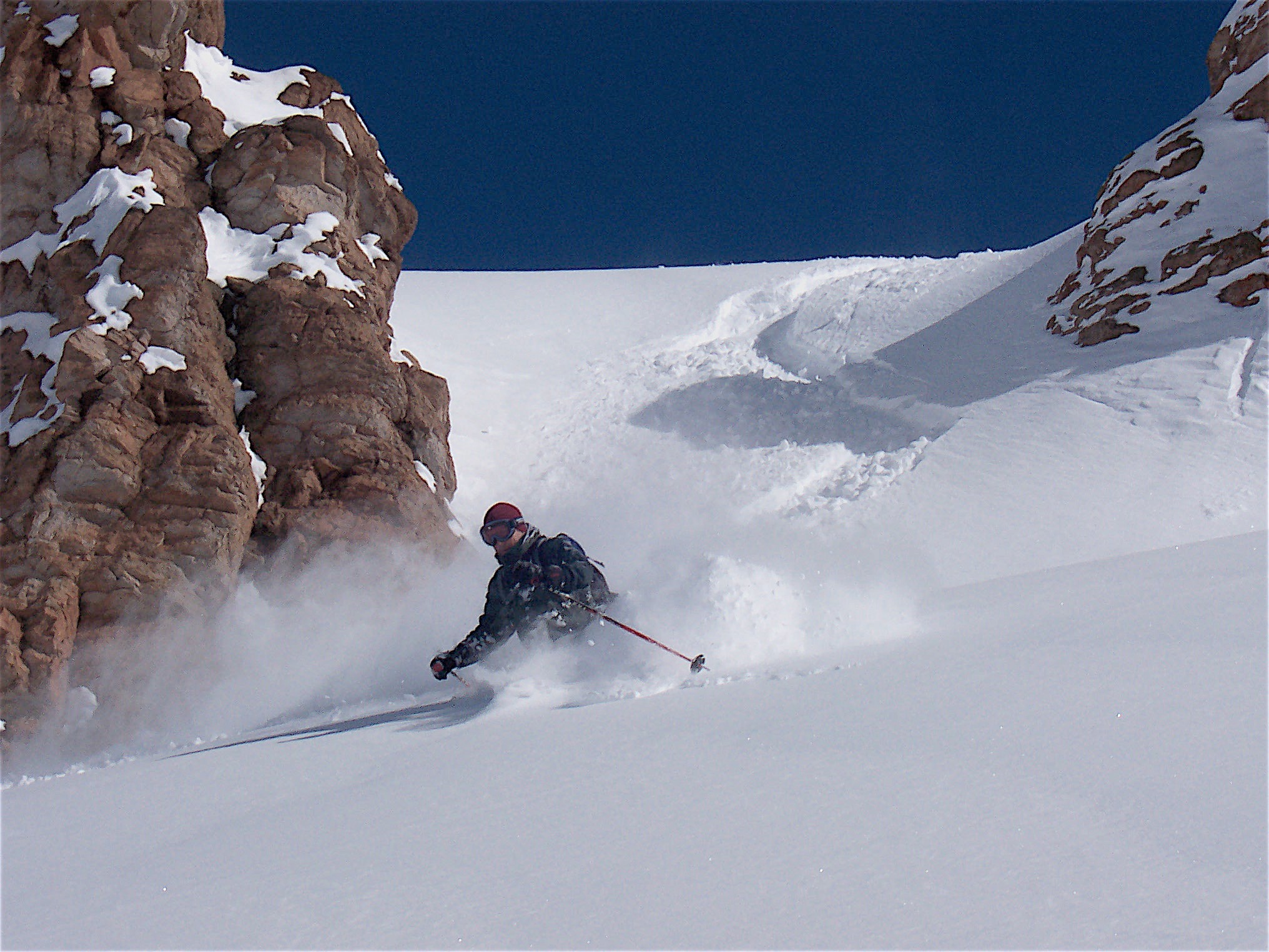 A powder day at El Colorado