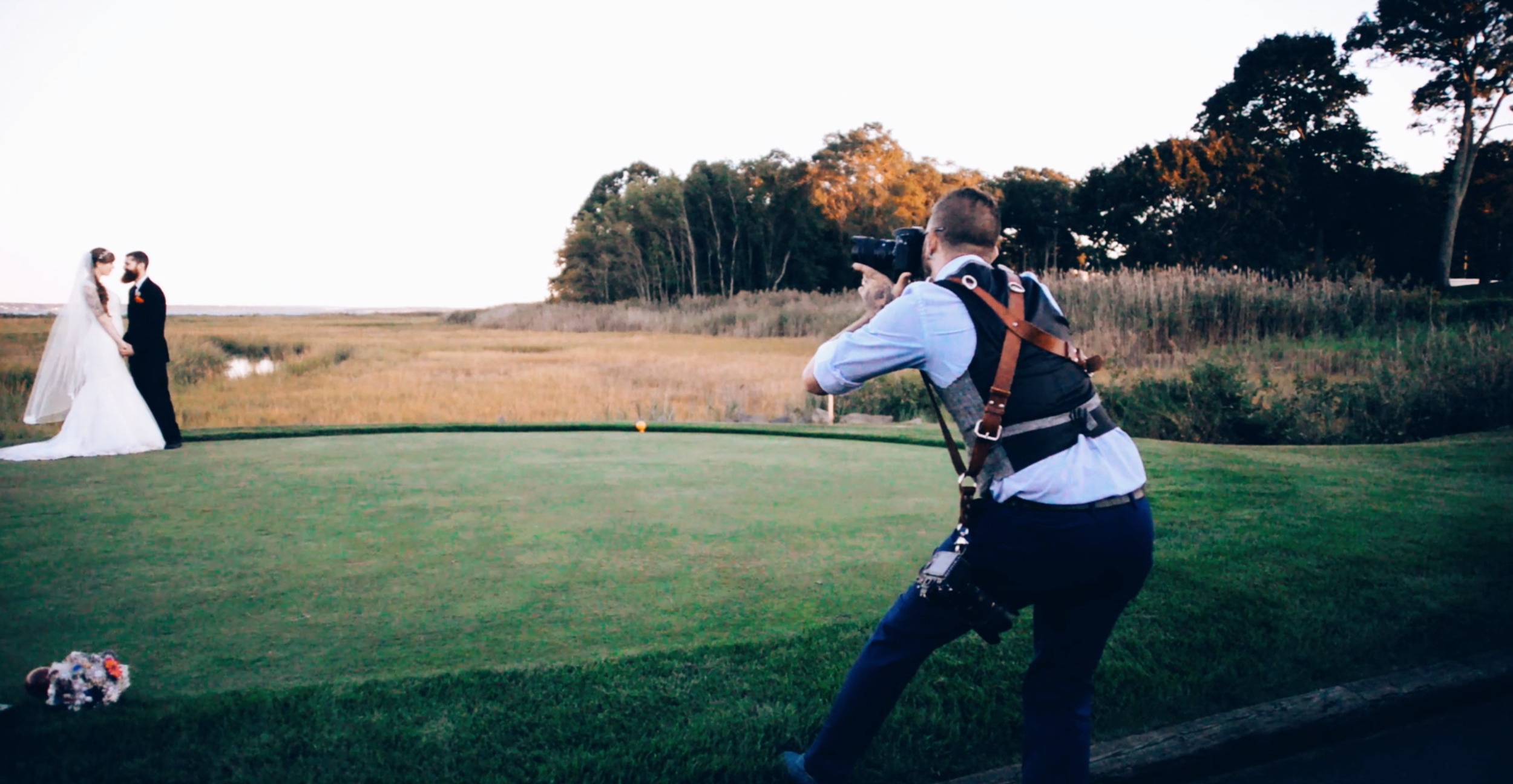 My Awkward shooting stance.