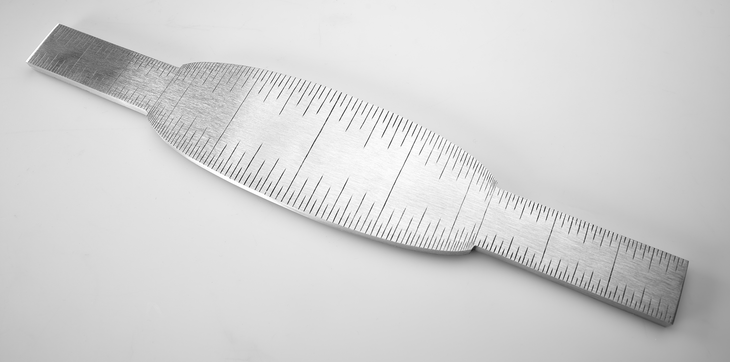 Instrument #318, hand engraved aluminum and ink.