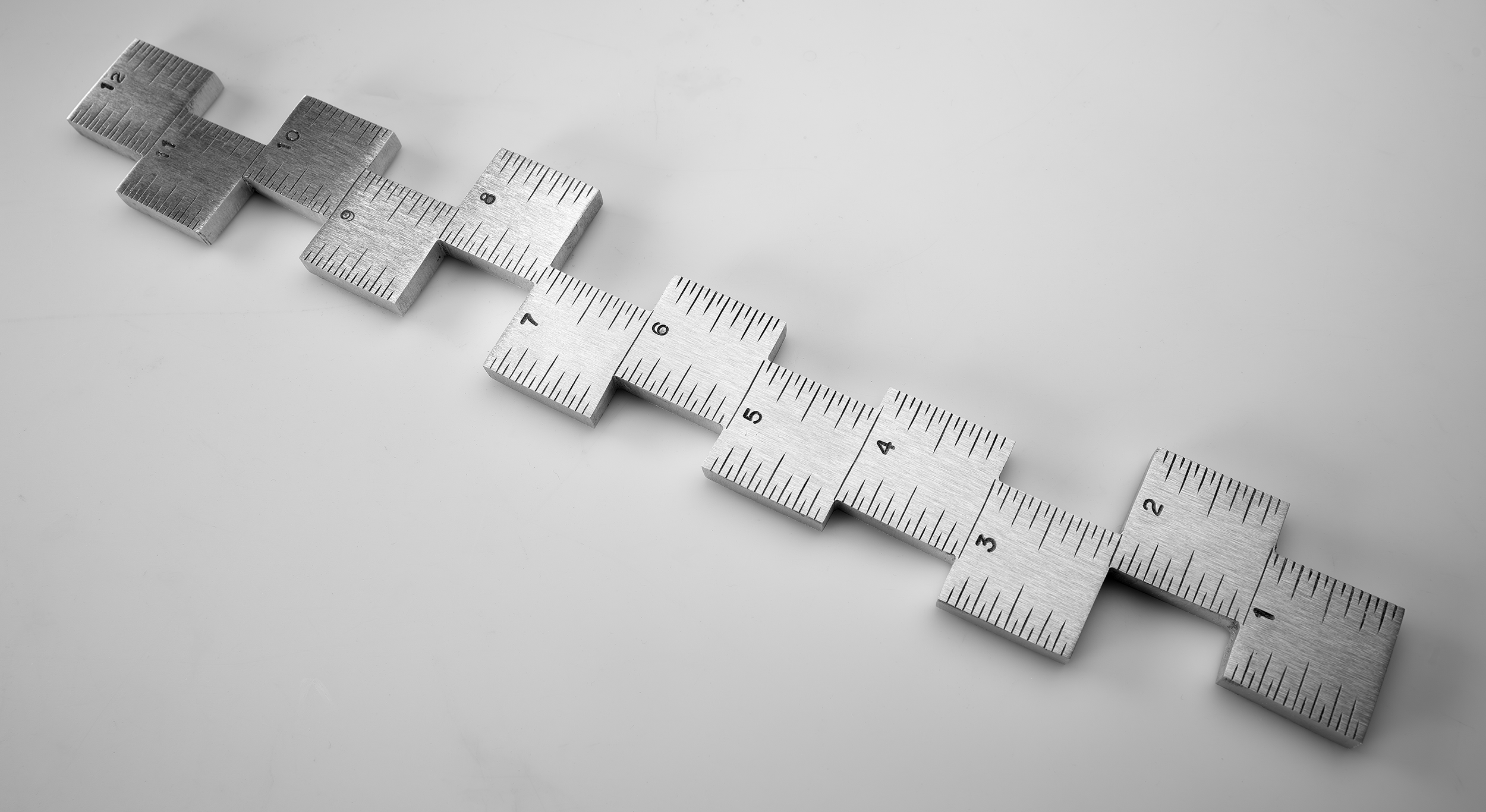 Instrument #330, hand engraved aluminum and ink.