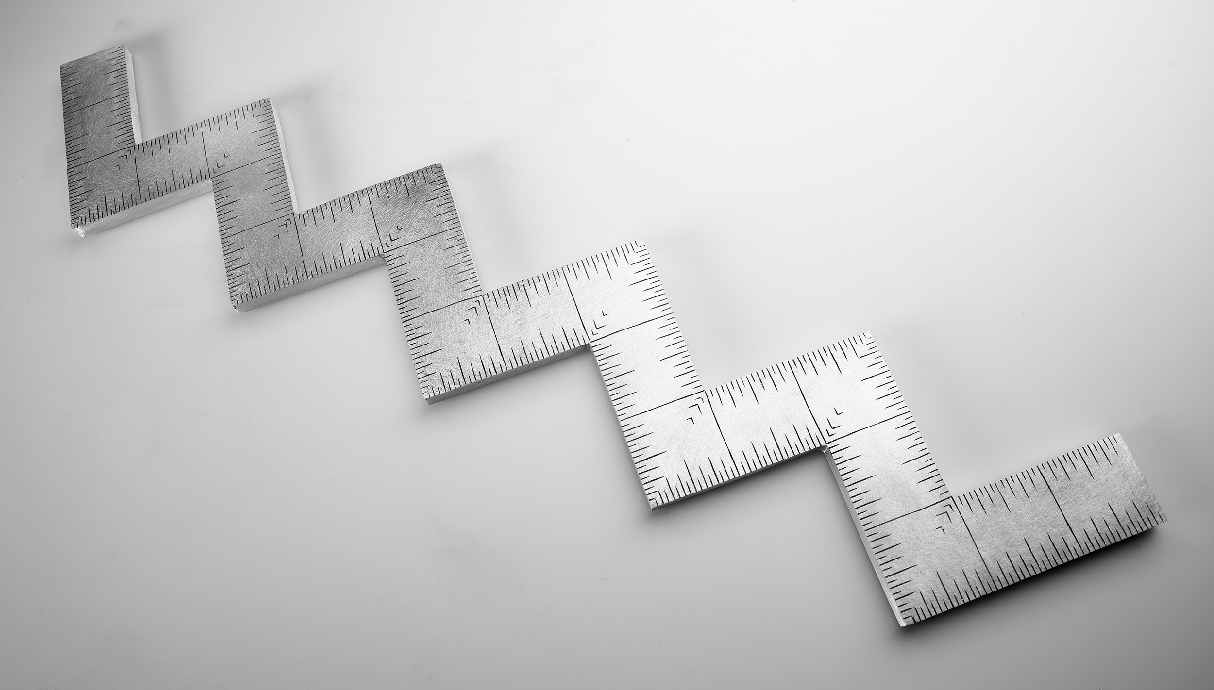 Instrument #332, hand engraved aluminum and ink.