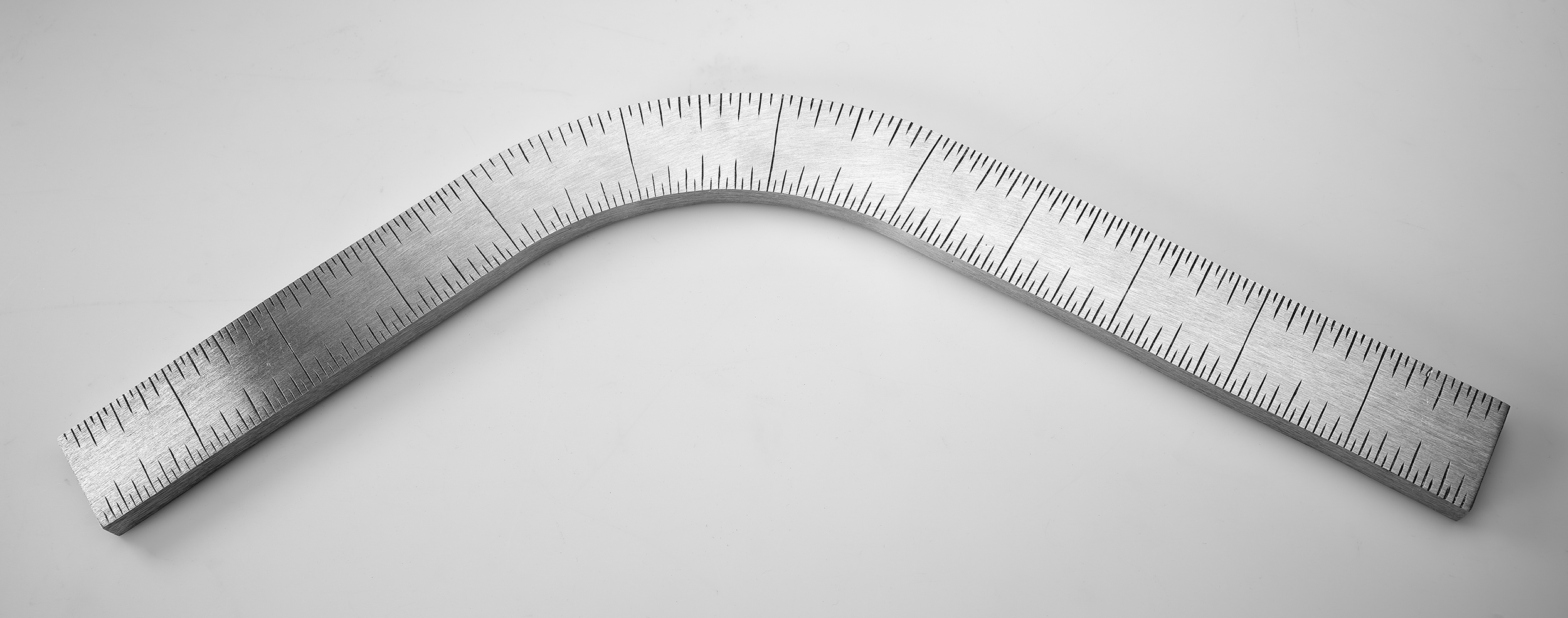 Instrument #333, hand engraved aluminum and ink.