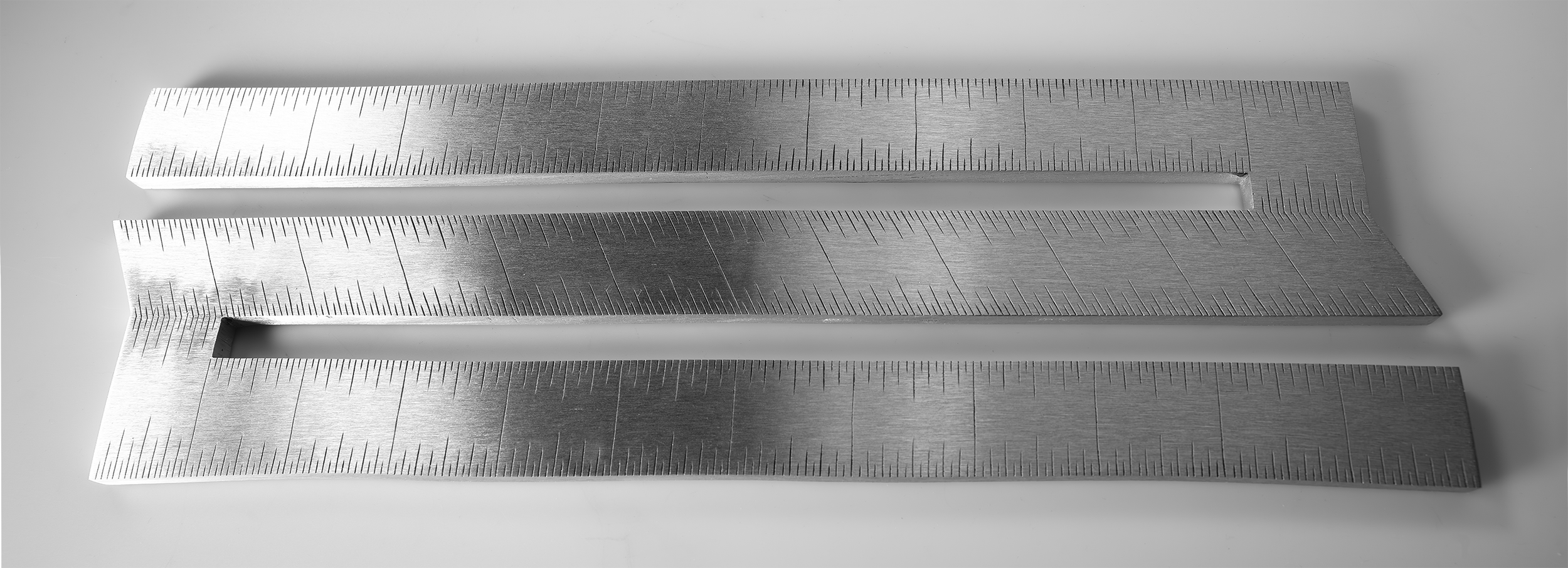 Instrument #335, hand engraved aluminum and ink.