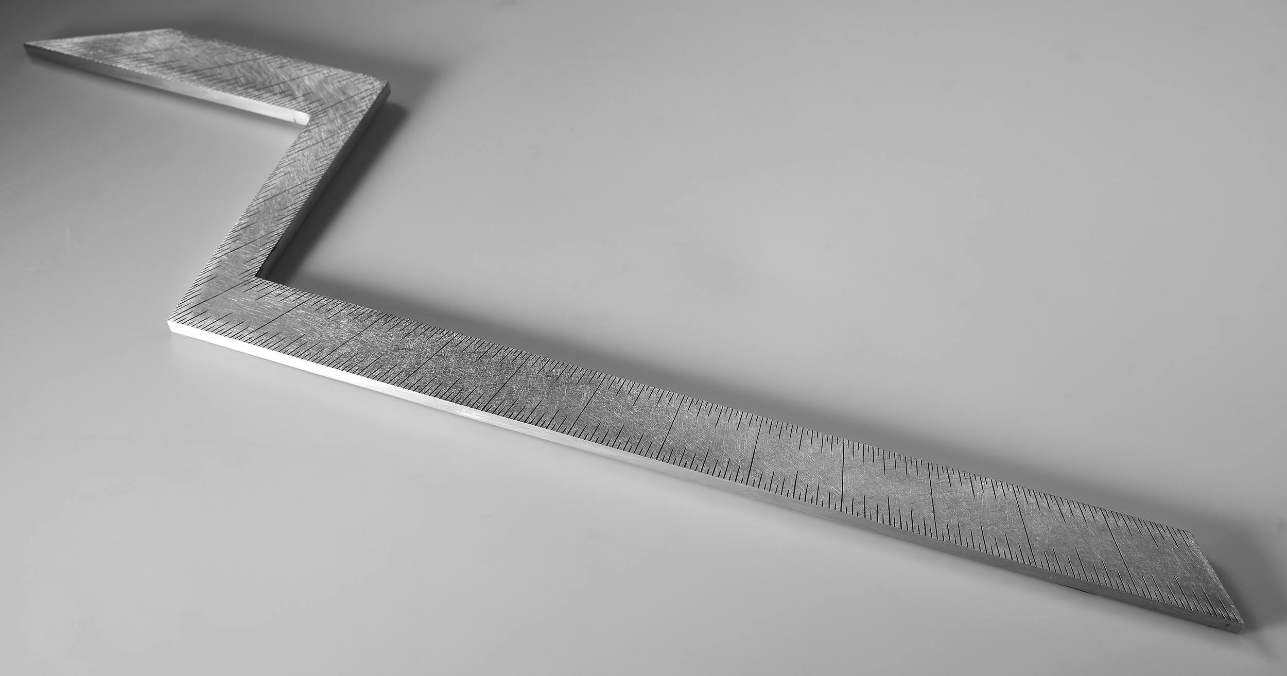 Instrument #350, hand engraved aluminum and ink.