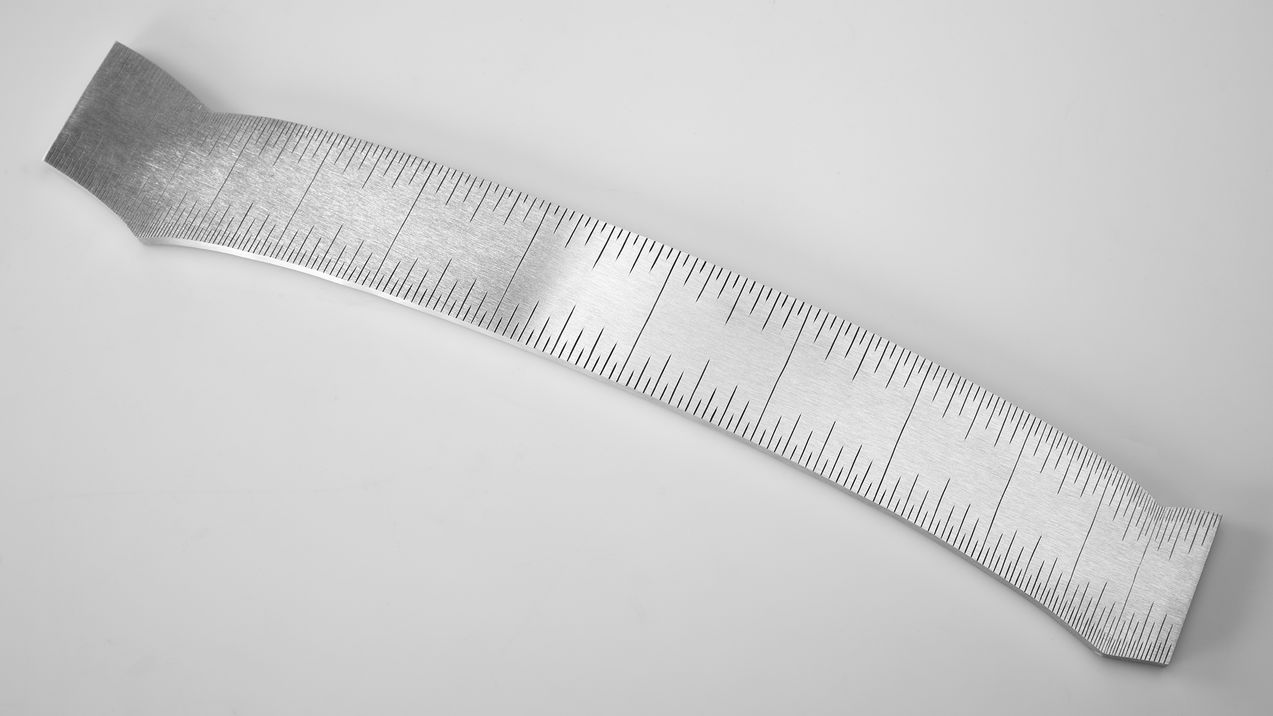 Instrument #359, hand engraved aluminum and ink.