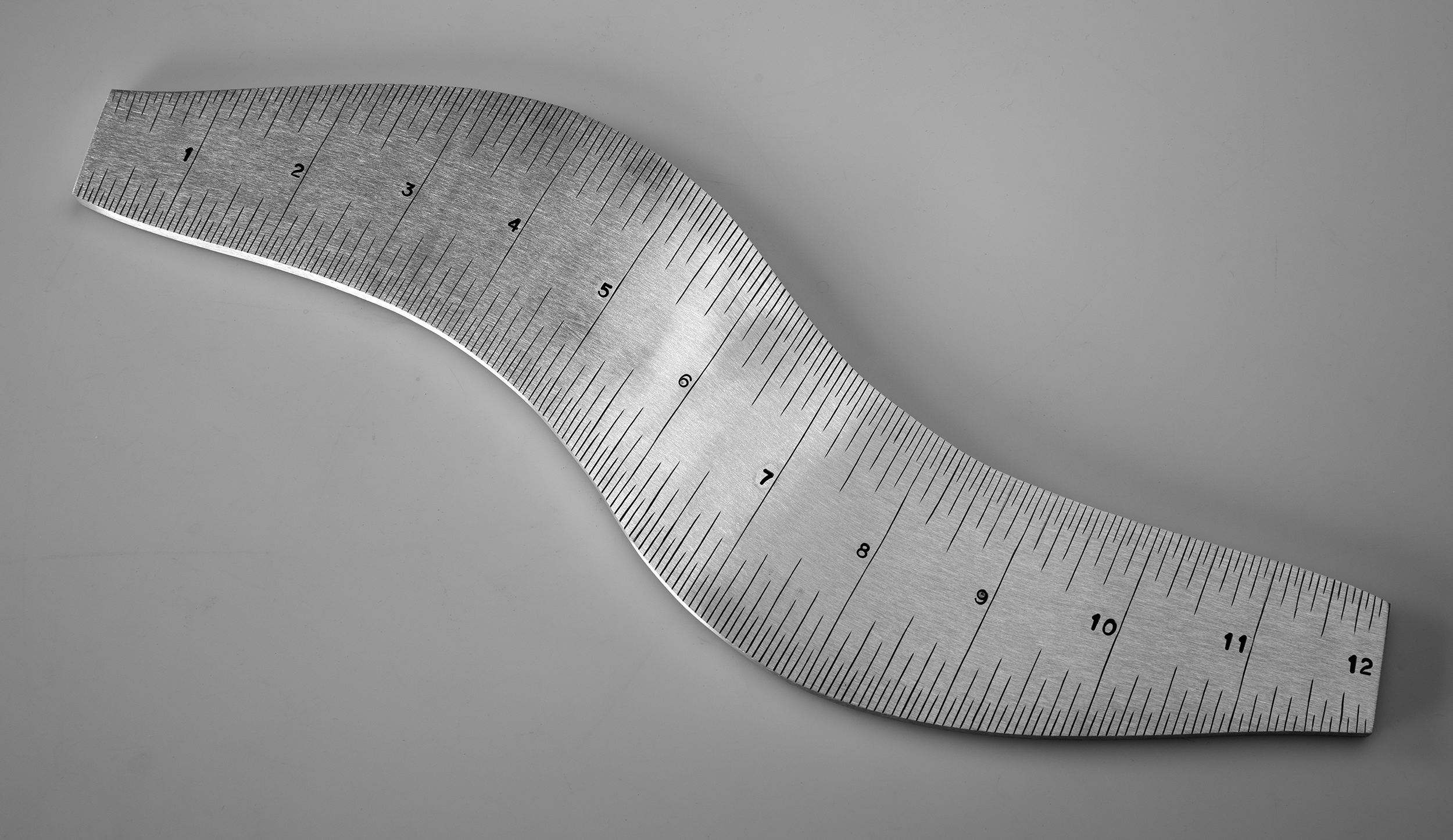 Instrument #365, hand engraved aluminum and ink.