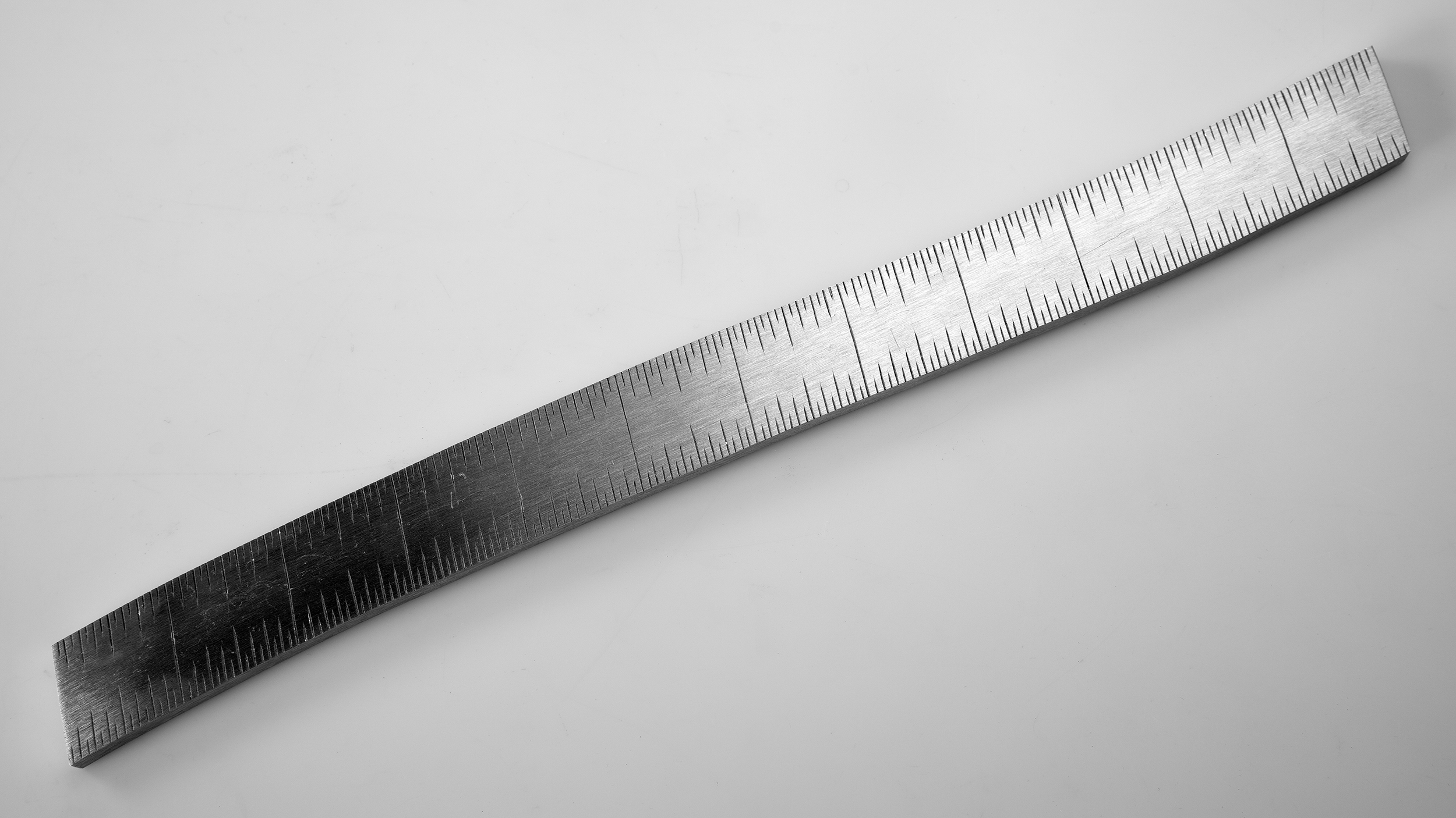 Instrument #366, hand engraved aluminum and ink.