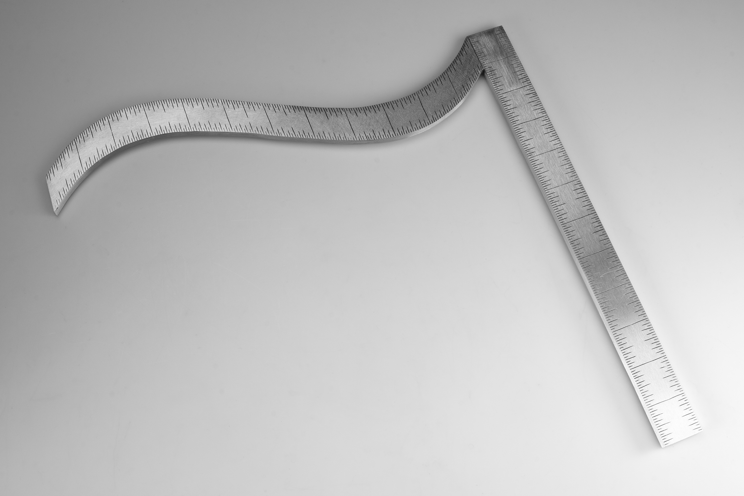 Instrument #353, hand engraved aluminum and ink.