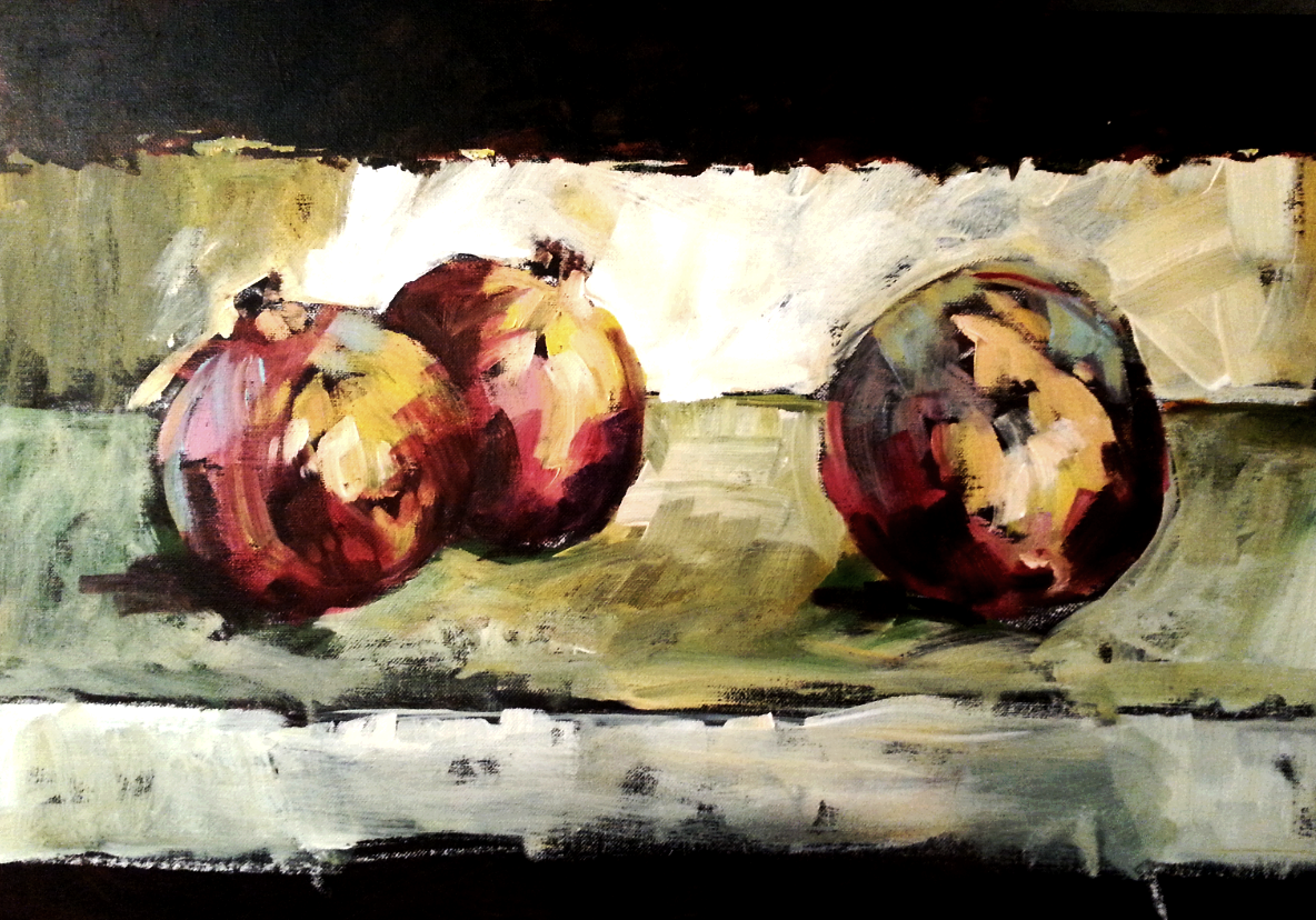 Three Pomnegranates