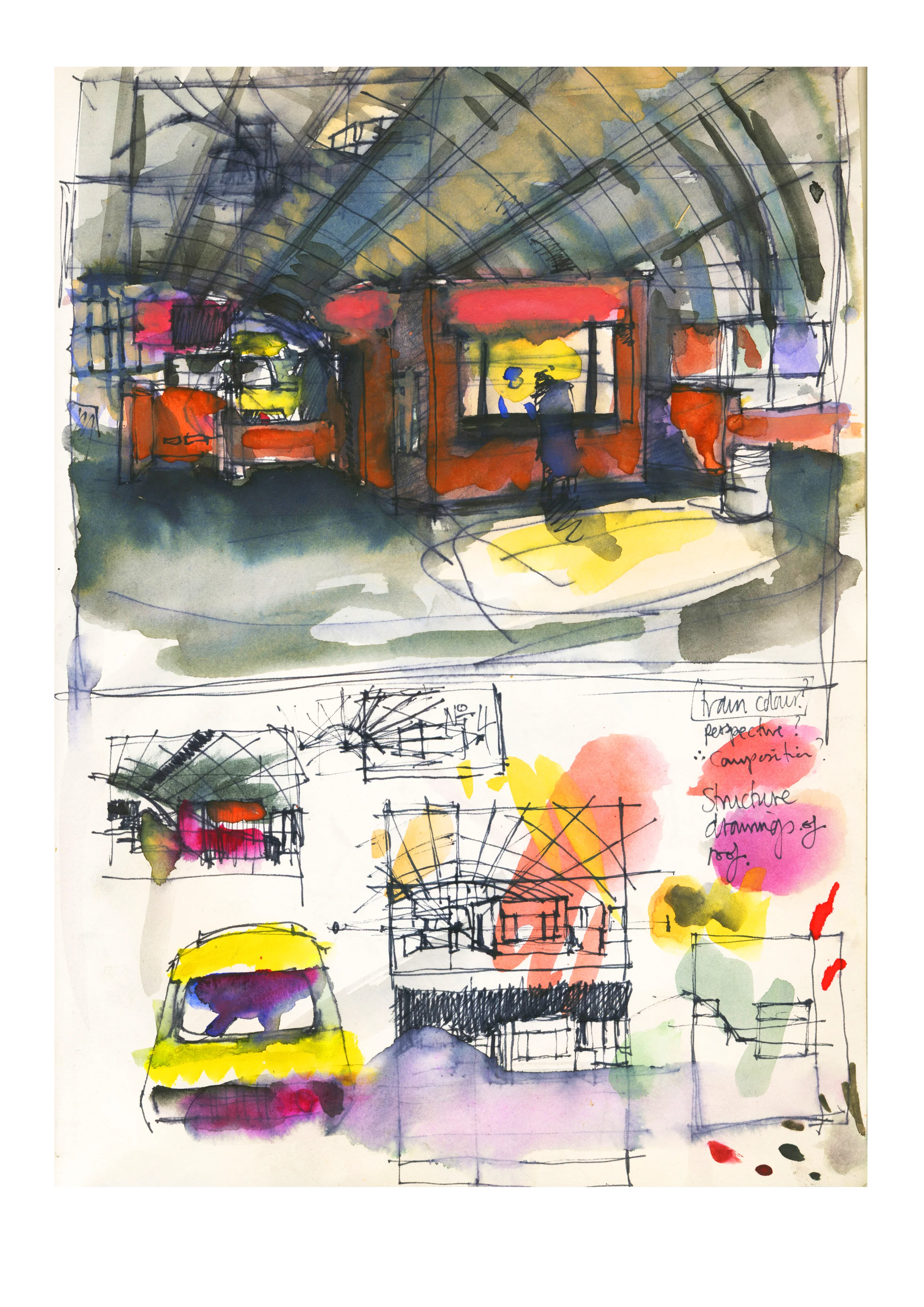 Preparatory work at Euston Station