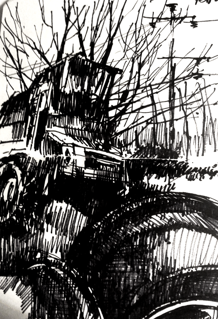 Beauchalot - tractor "graveyard"