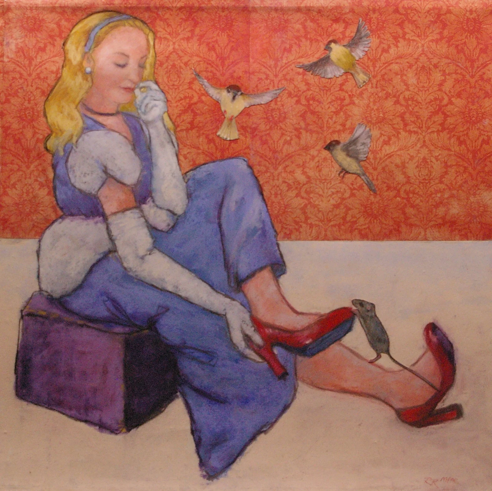 Cindy Develops a Shoe Fetish