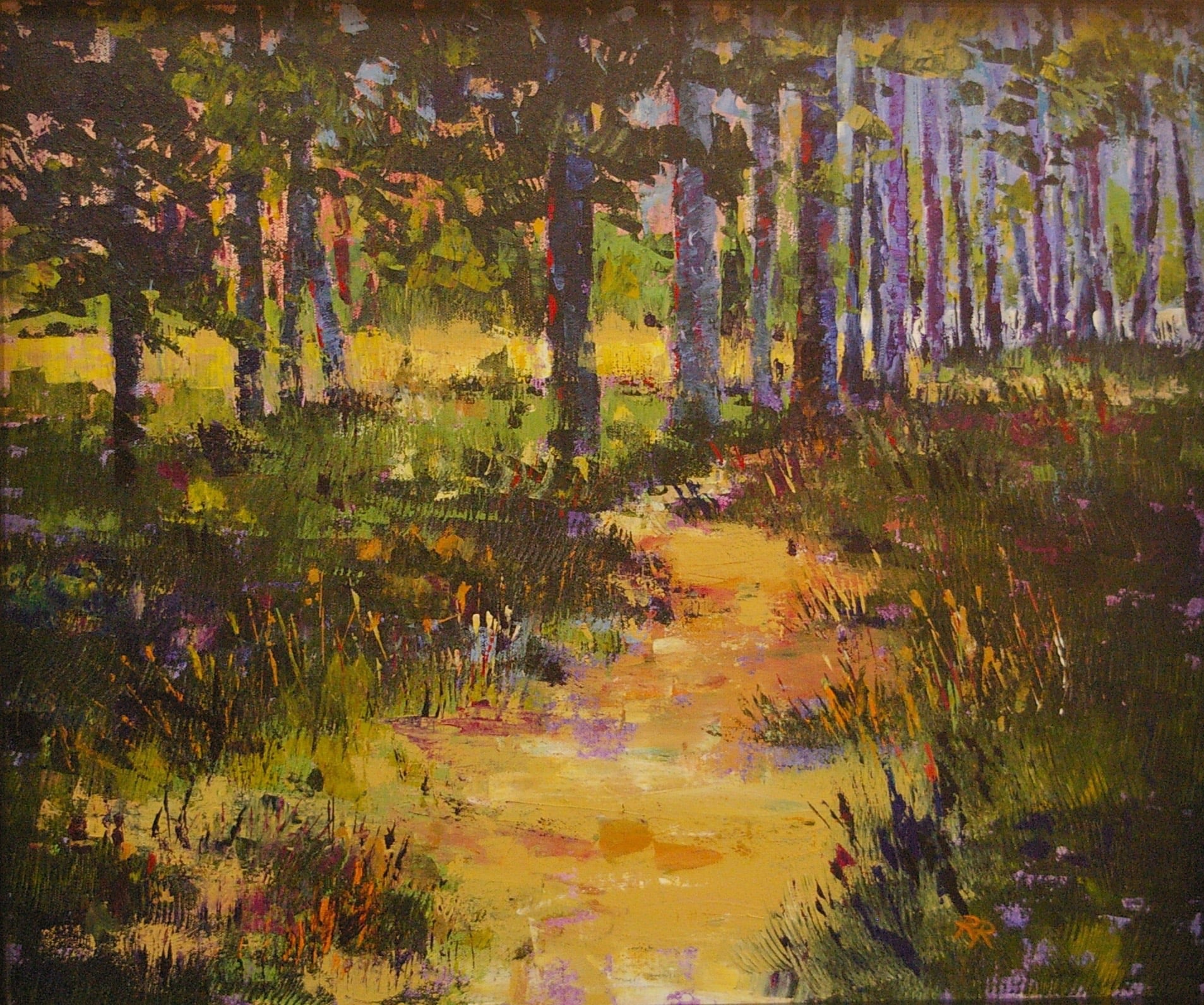 Nearly There acrylic on canvas 20 x 24 framed $750