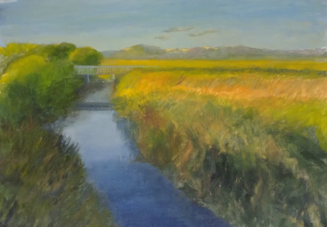 Over the Idaburn oil on canvas 18 x 24 $950