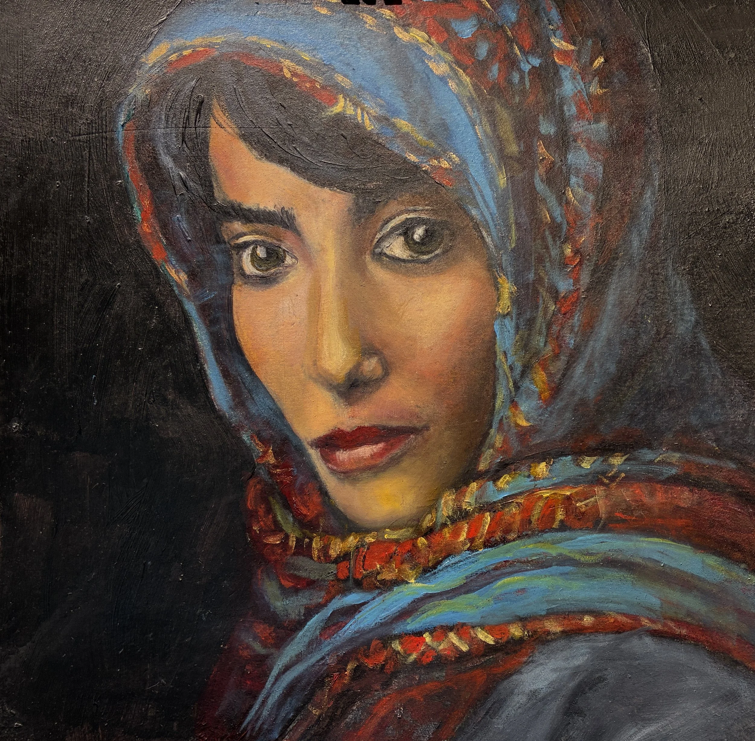 #10 Prompt: Iranian woman in culturally appropriate headcsraf