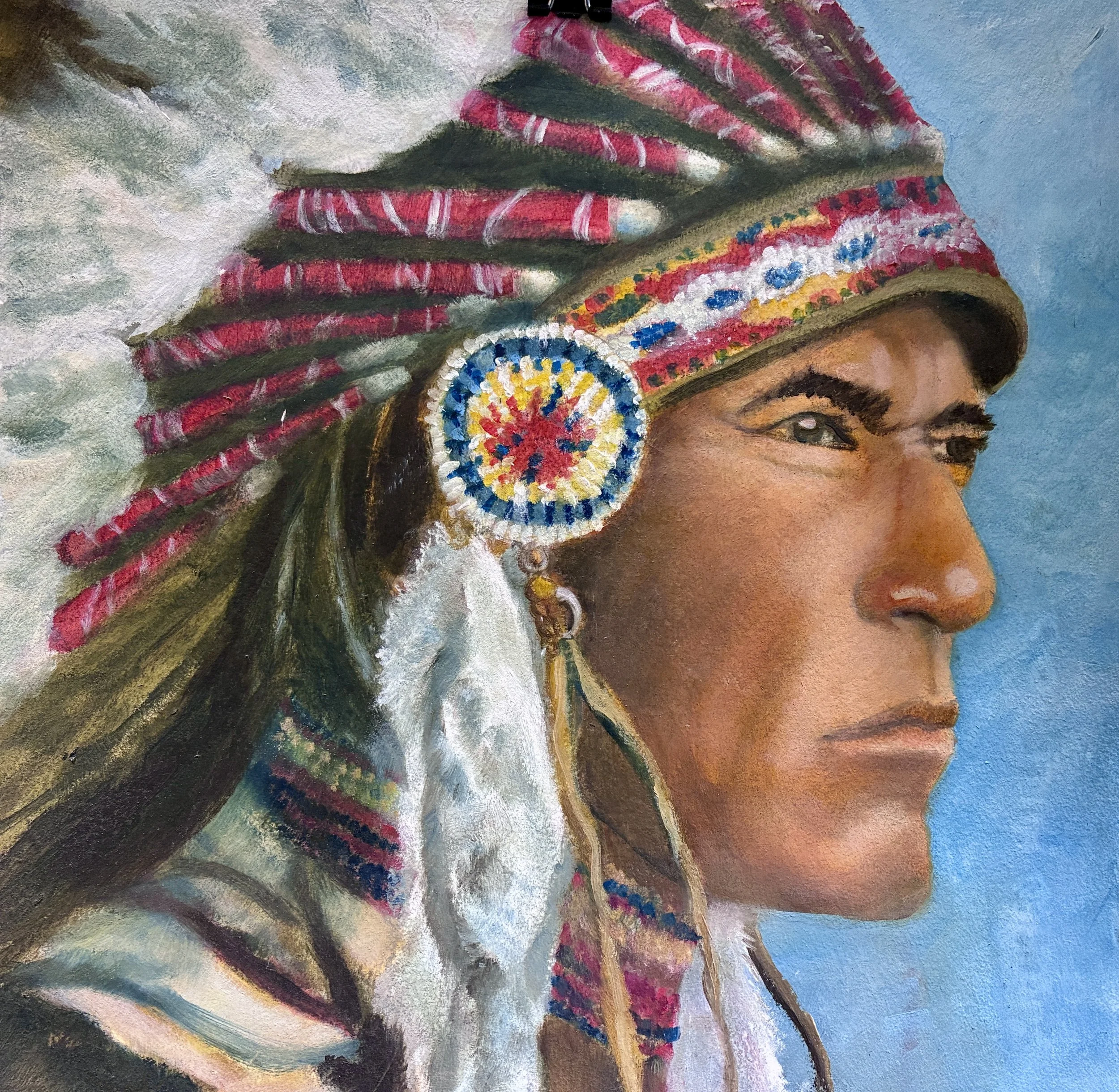 # 13 Prompt: Blackfoot chief in culturally appropriate regalia