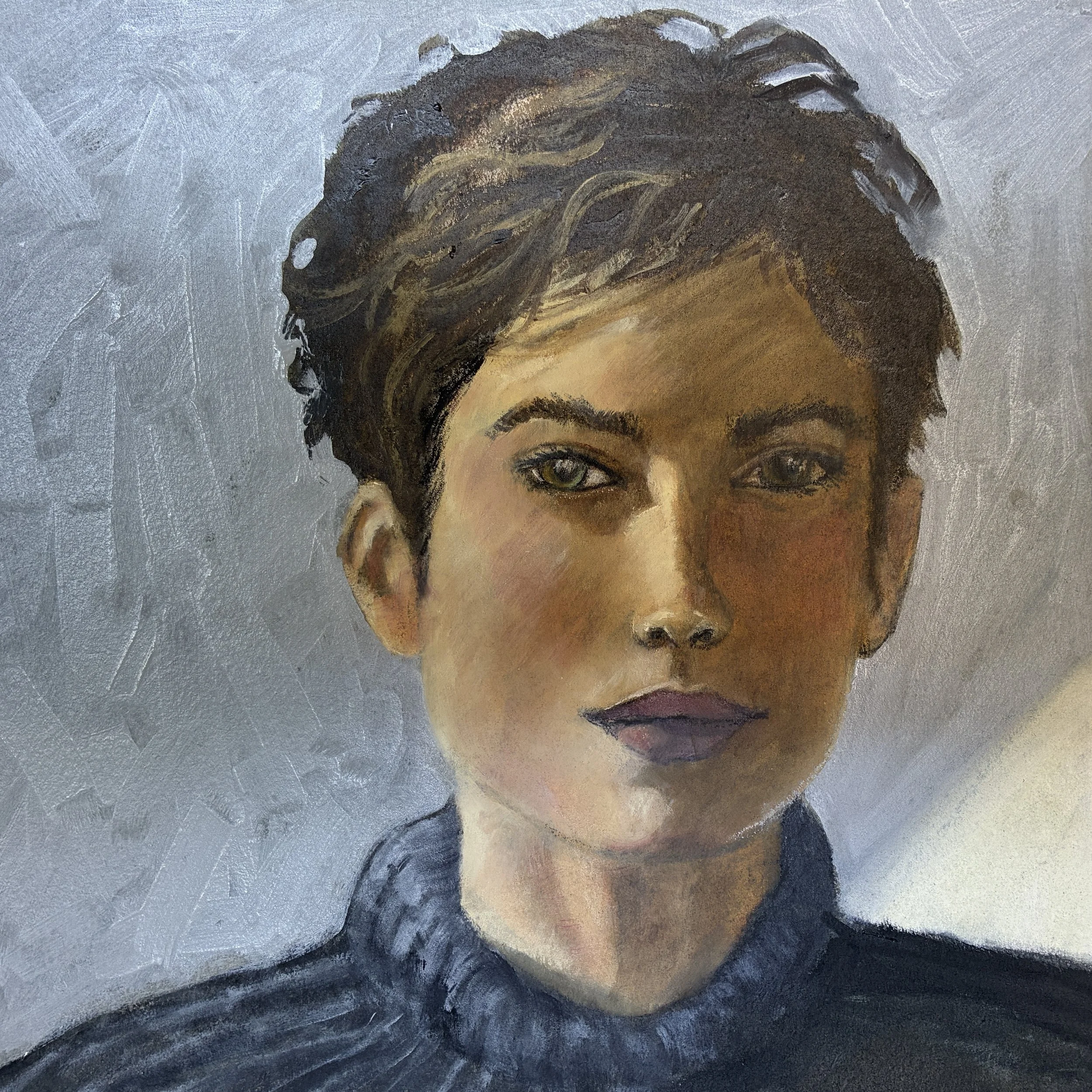 #26 Prompt: young androgynous person.