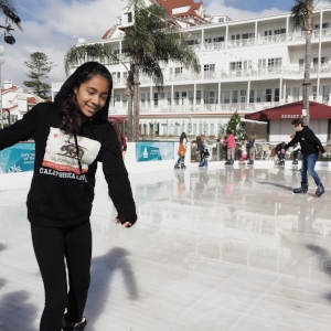 Hotel Del, ice skating | 2015