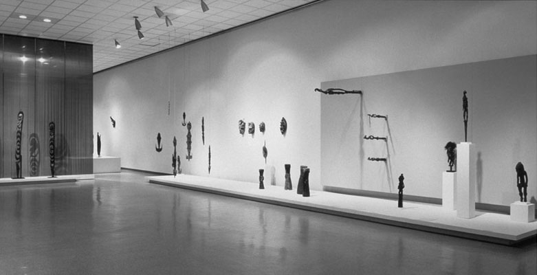 Exhibition design, Art of the Sepic River, 1971, Art Institute of Chicago, Vinci/Kenny Architects.