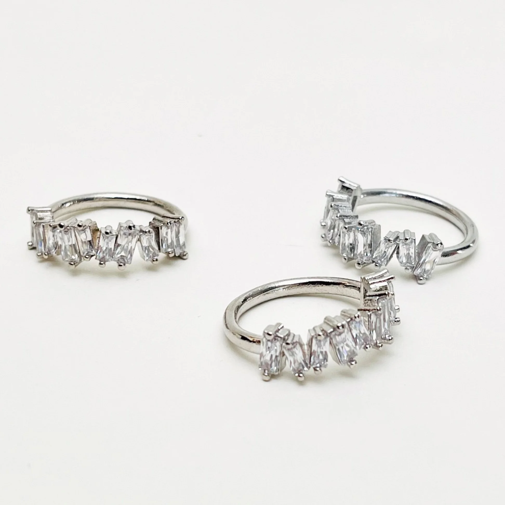 The Silver Crystal Cluster Ring