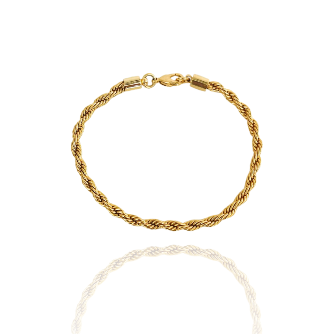 The Golden Rope Chain Bracelet