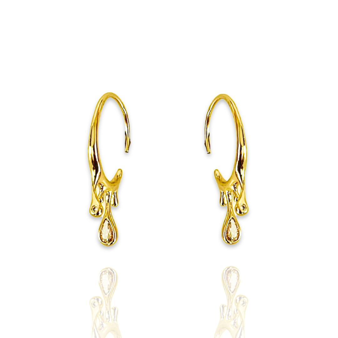 That Drip Hoops - Gold