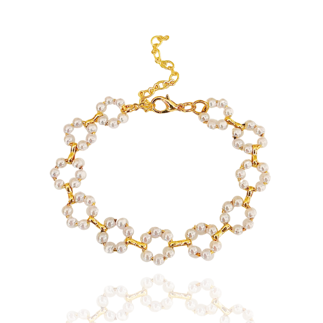 The Golden Pearl Circlet Bracelet