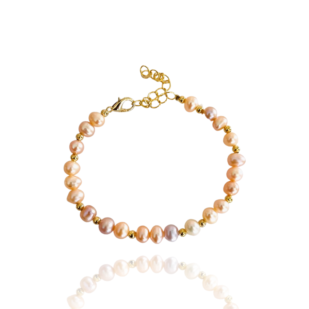 The Pink Baroque Pearl Bracelet