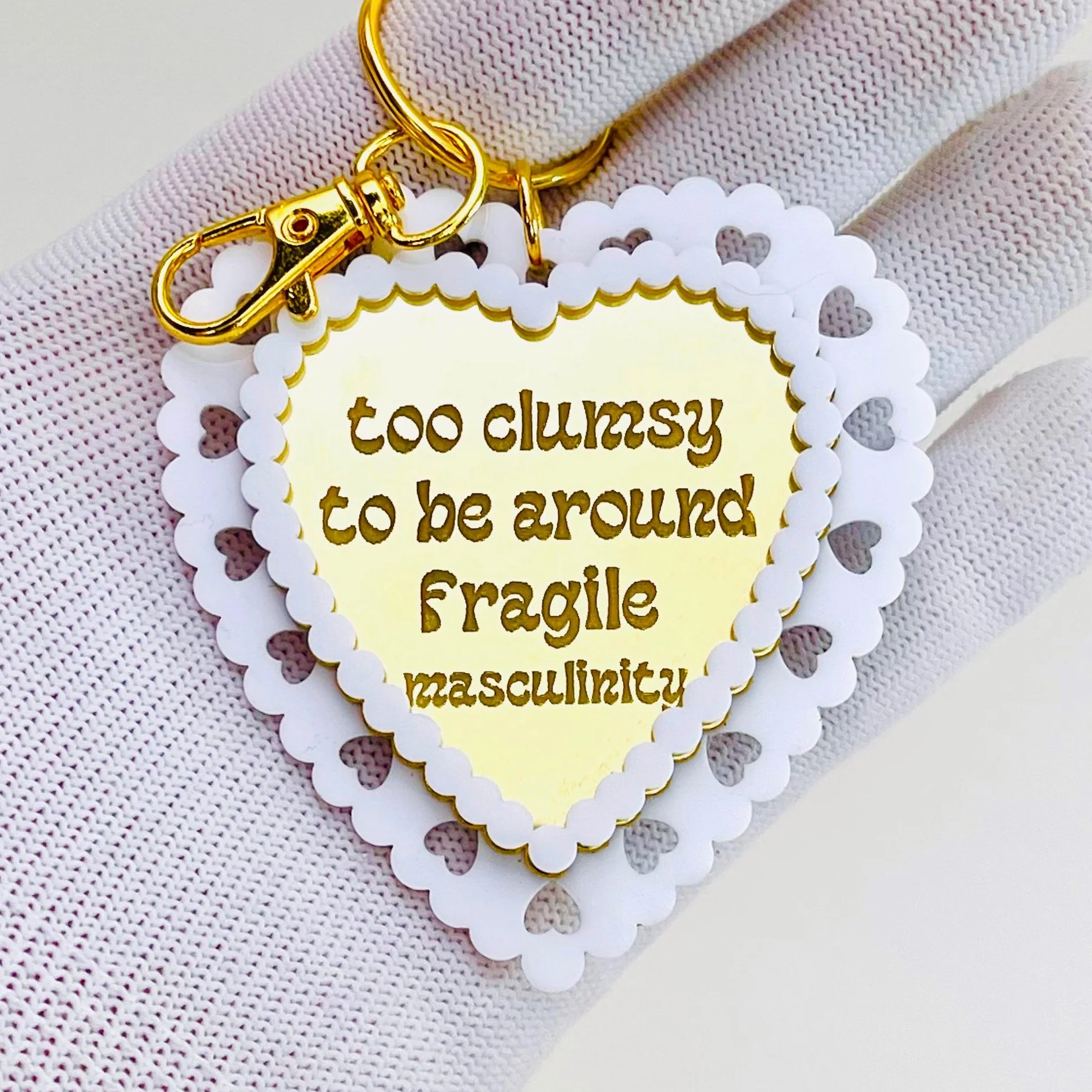 Too Clumsy To be Around Fragile Masculinity