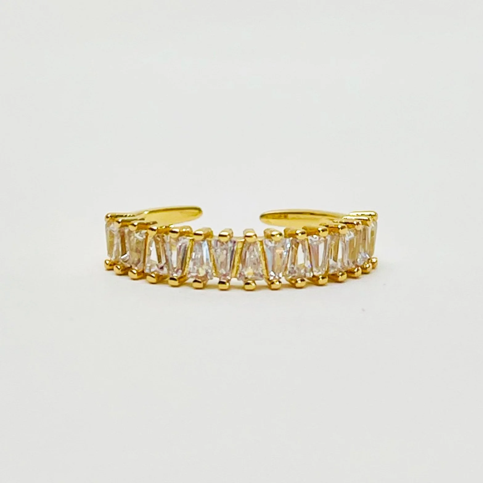 The Crystal Trillion Stacking Ring