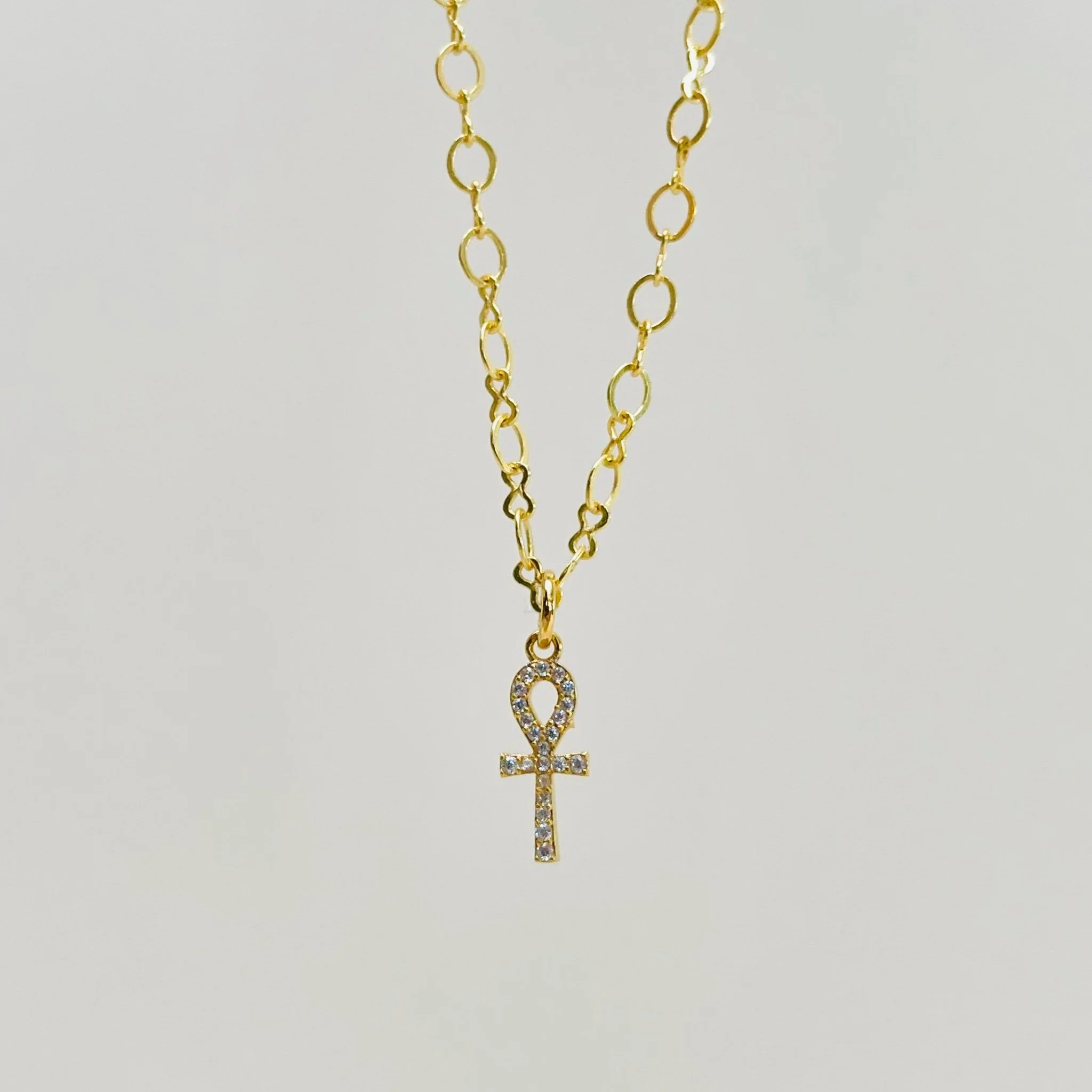 The Crystal Ankh Pendant