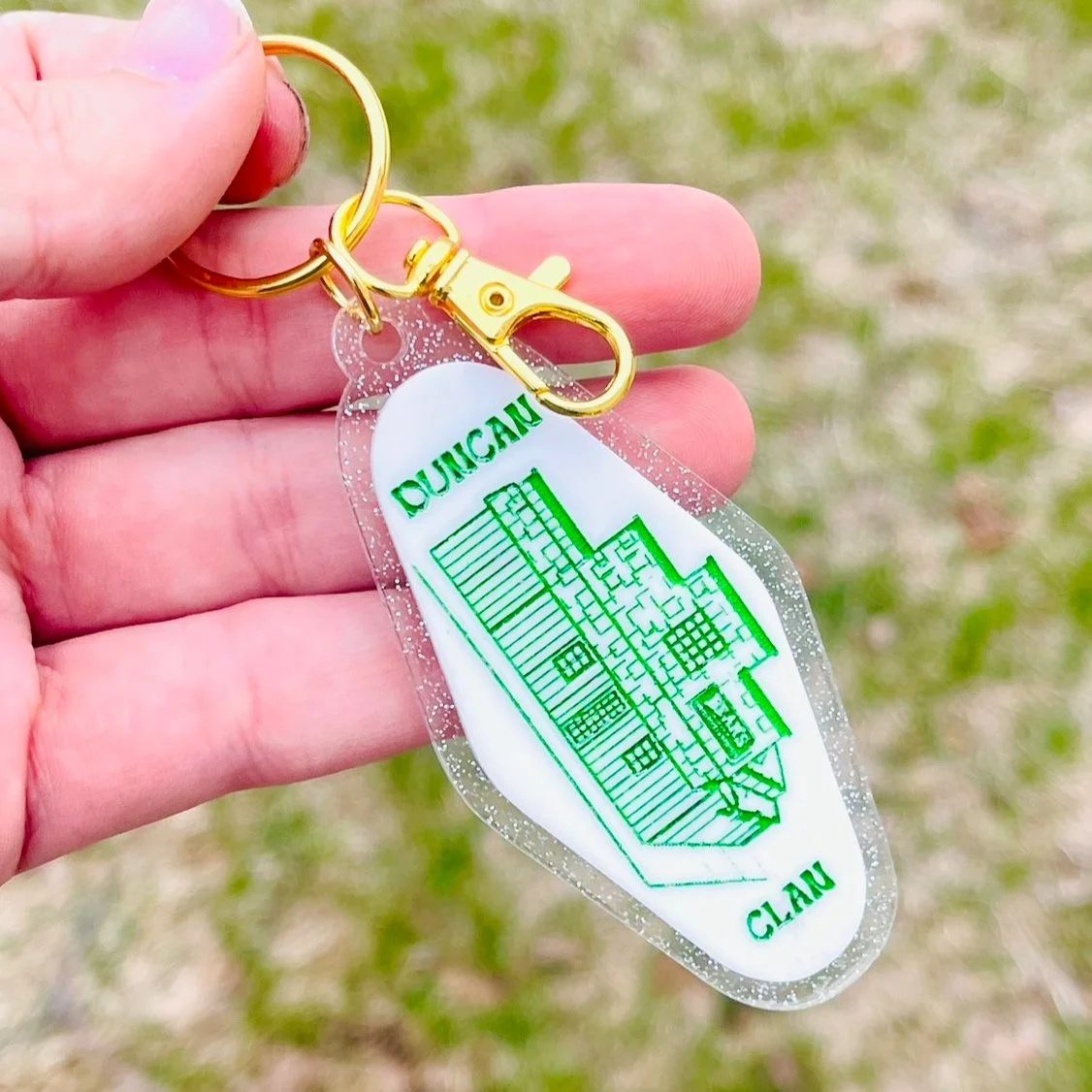 Duncan Clan Bear's Restaurant Drawing Charm