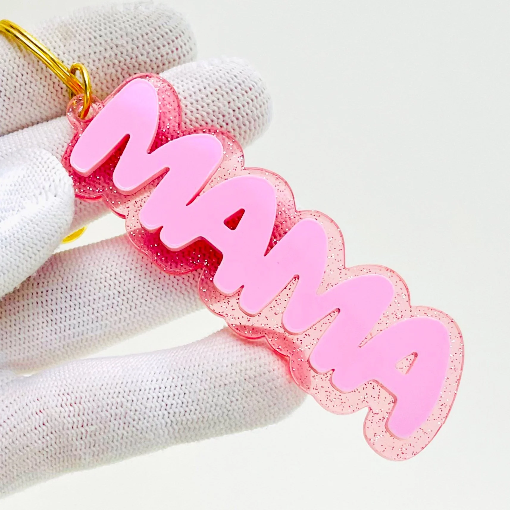 Mama Glitter Charm