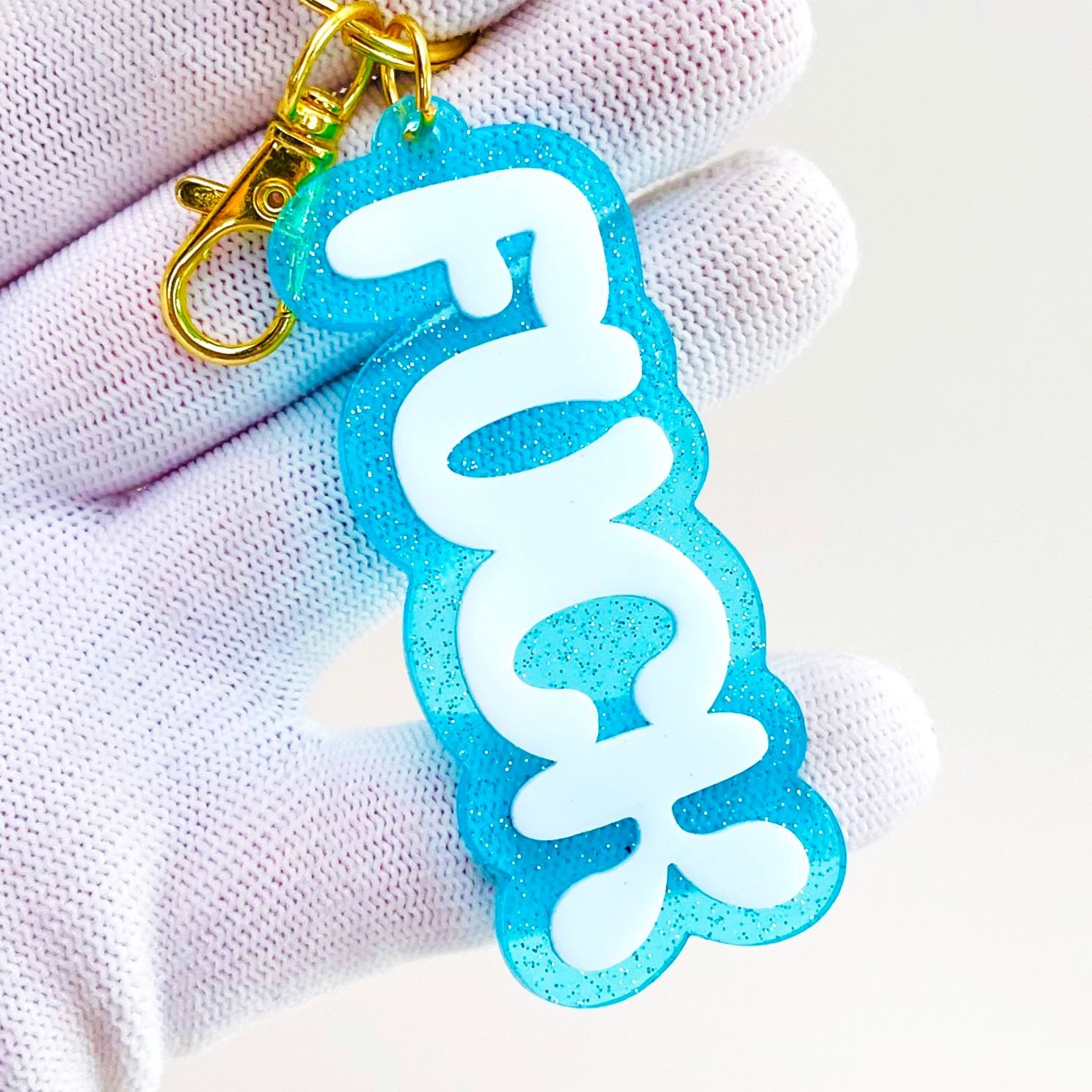 Fuck Glitter Shimmer Charm