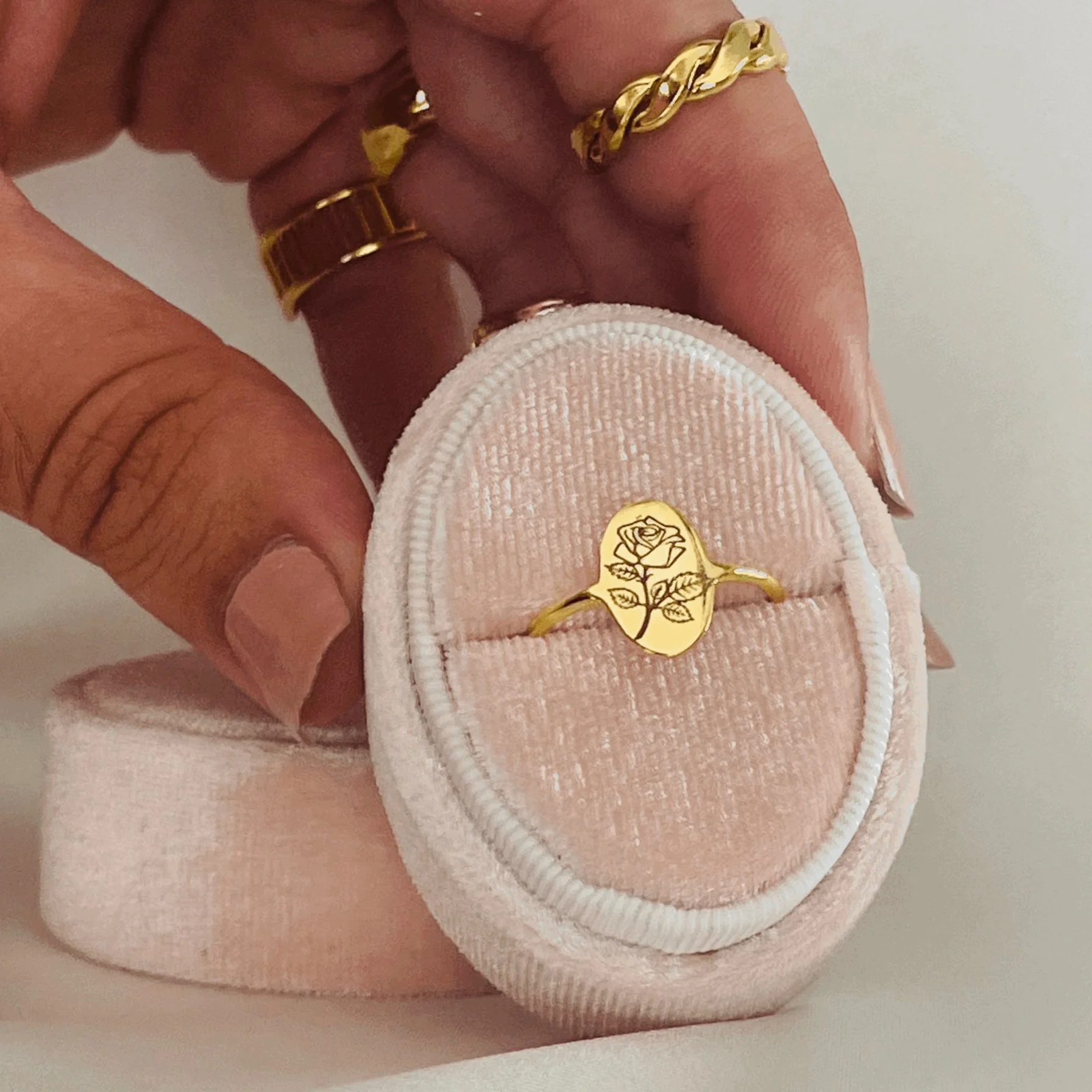 The Golden Rose Ring
