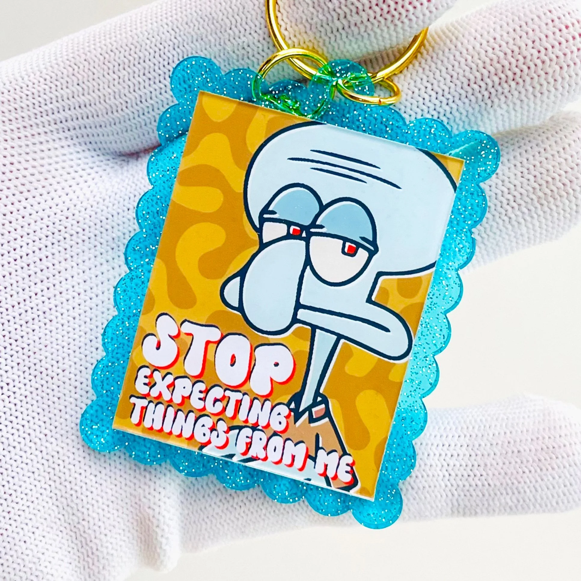 Miffed Squidward