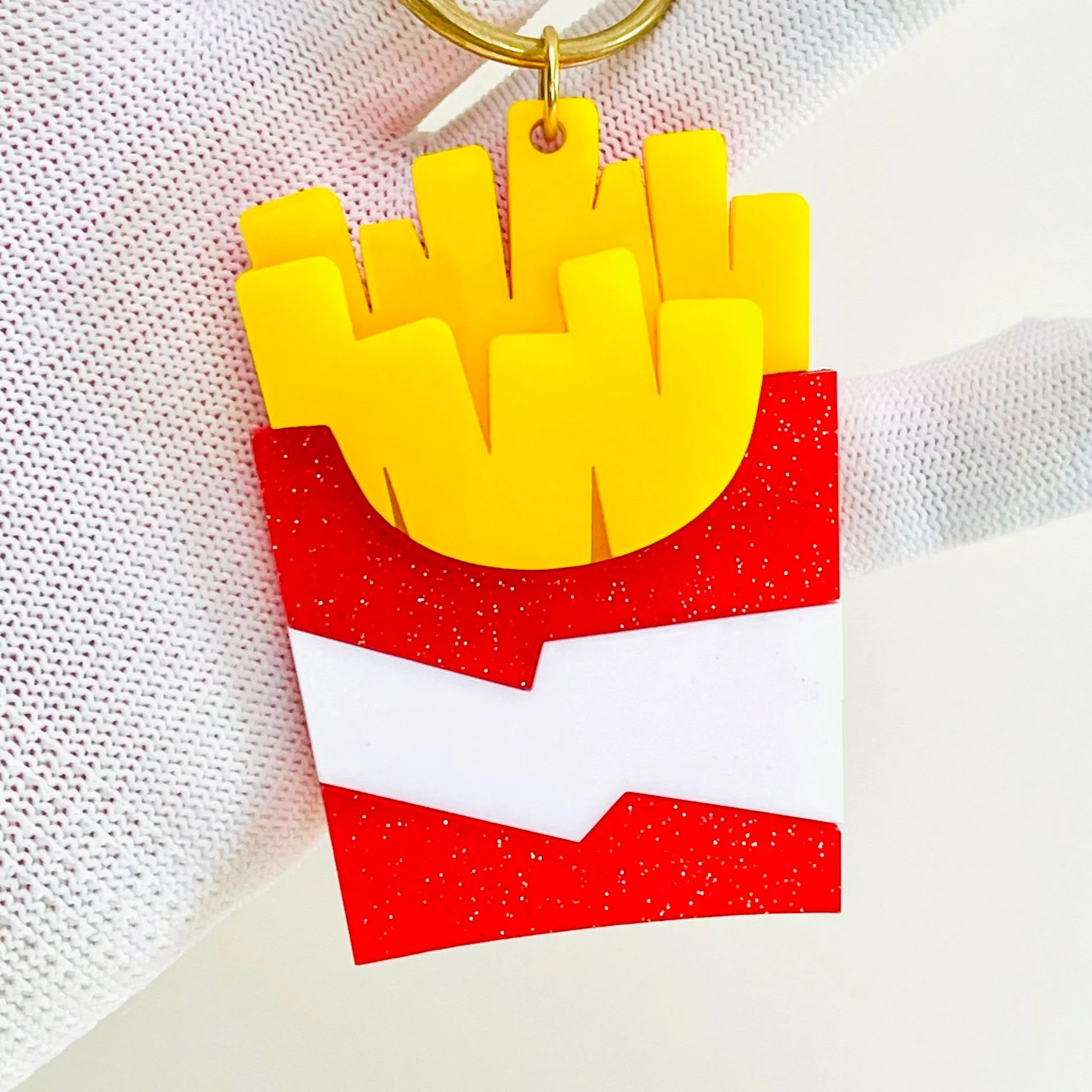 French Fries Charm