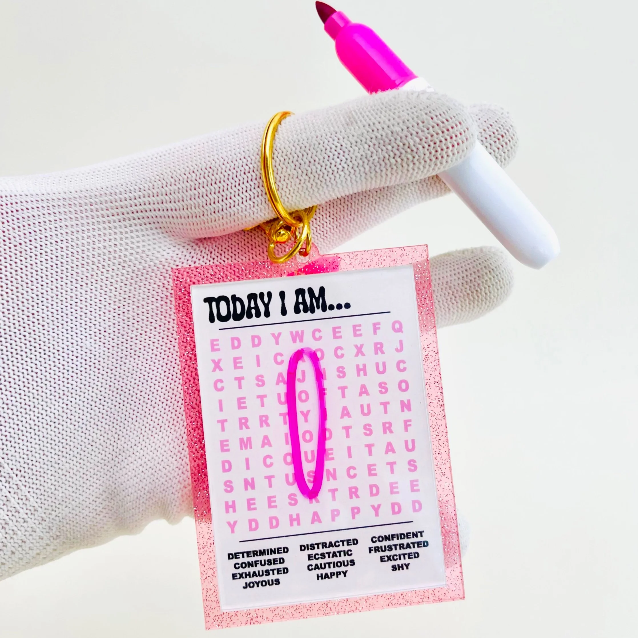 Emotional Word Search Charm