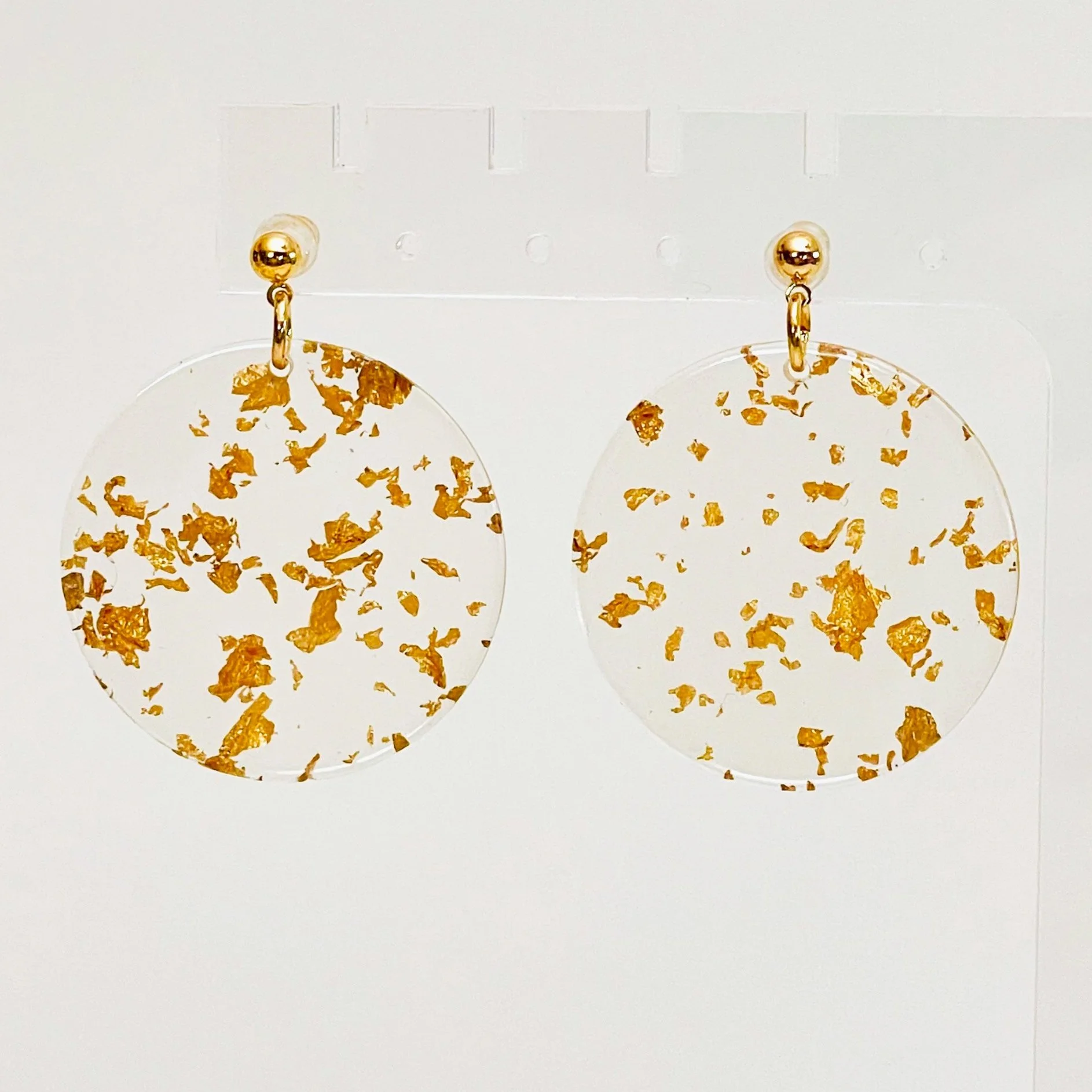 Gold Leaf Acrylic Drops