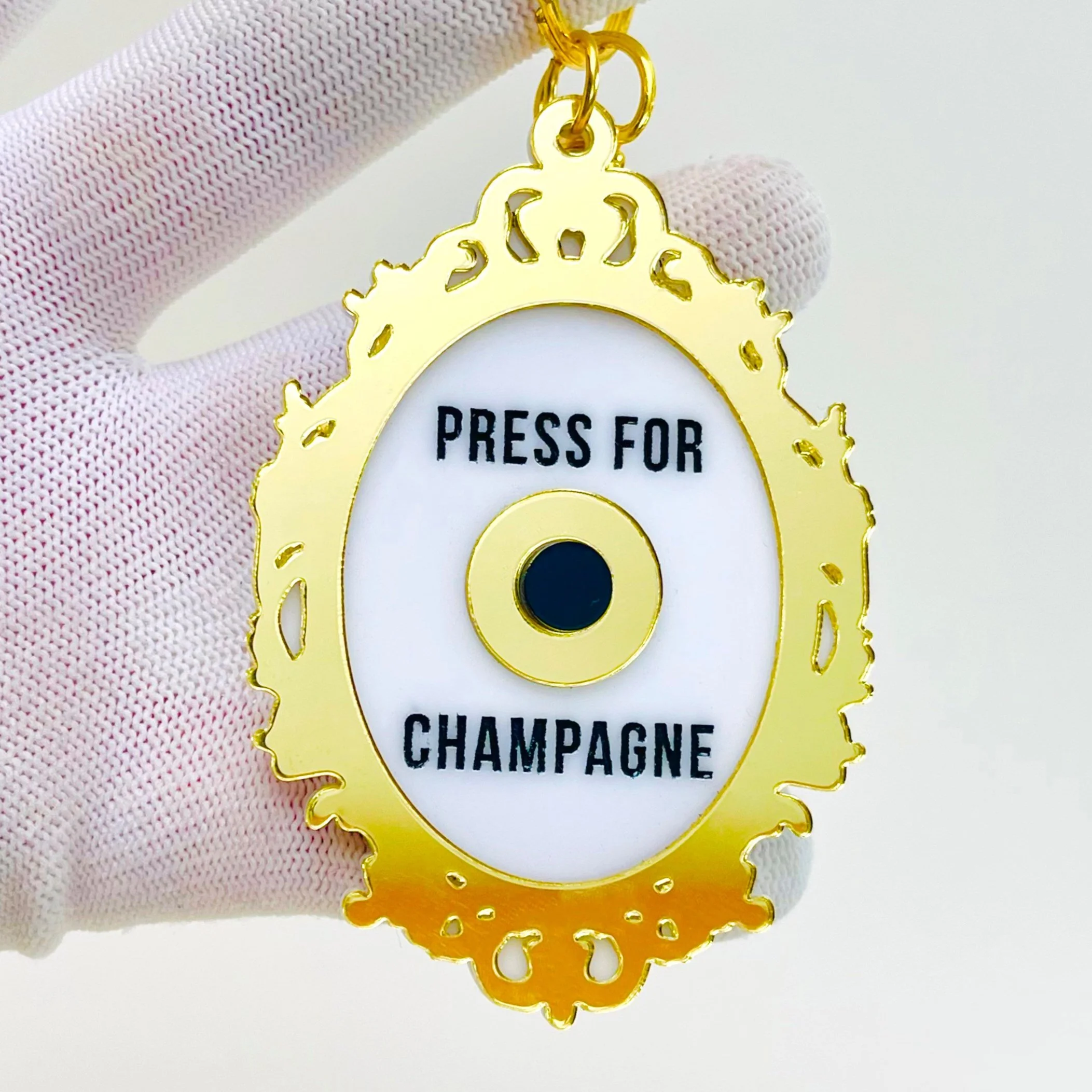 Champagne Button