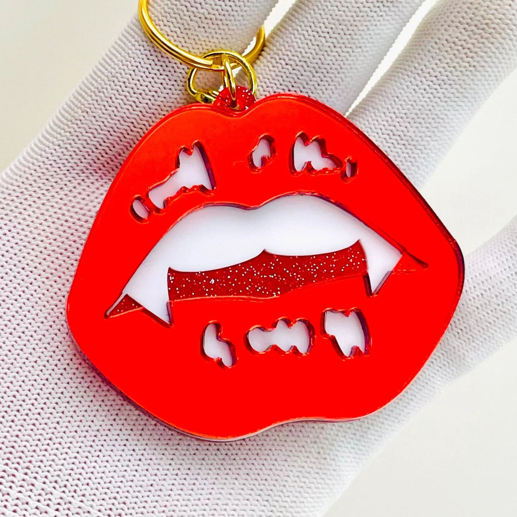 Vampire Teeth Charm