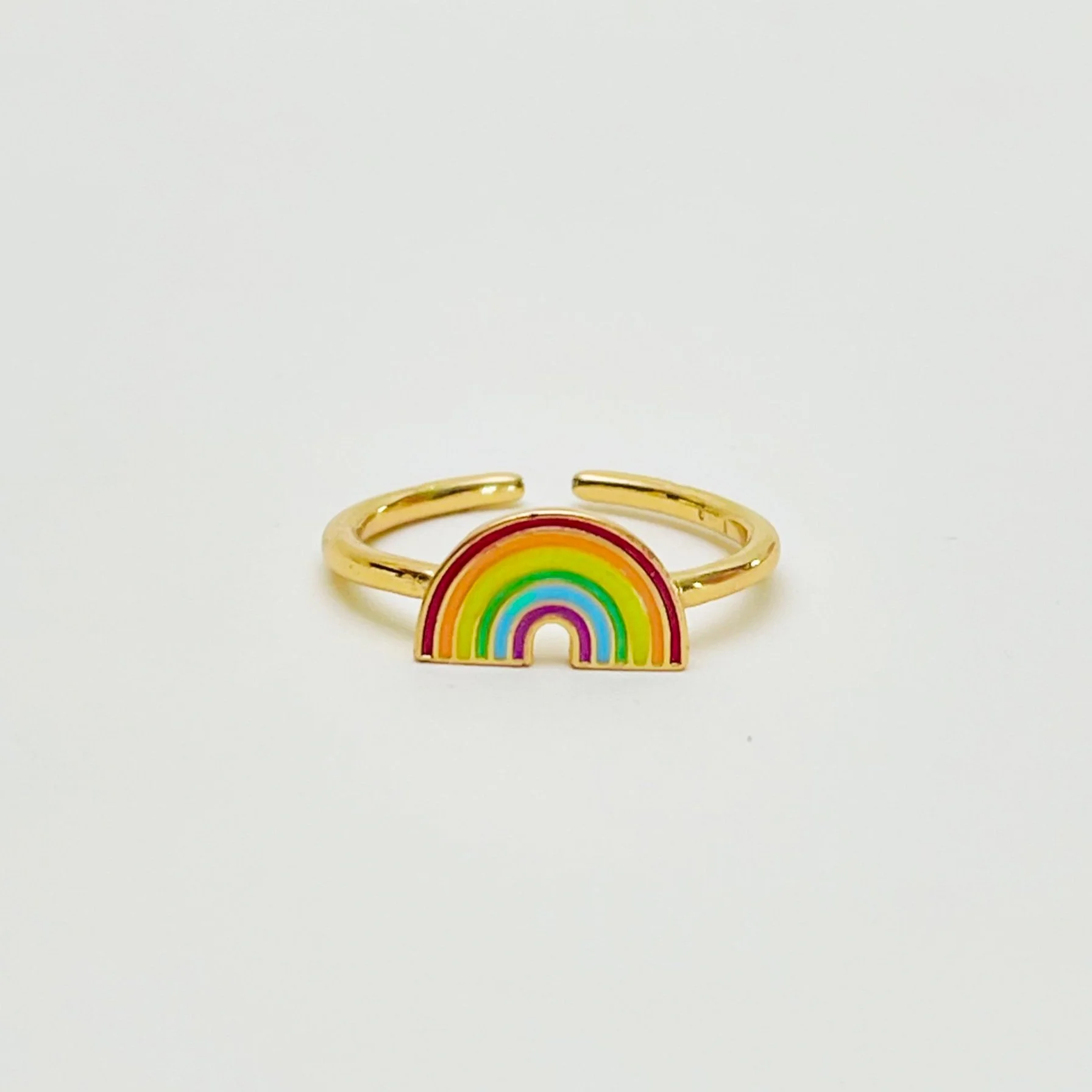The Golden Rainbow Ring