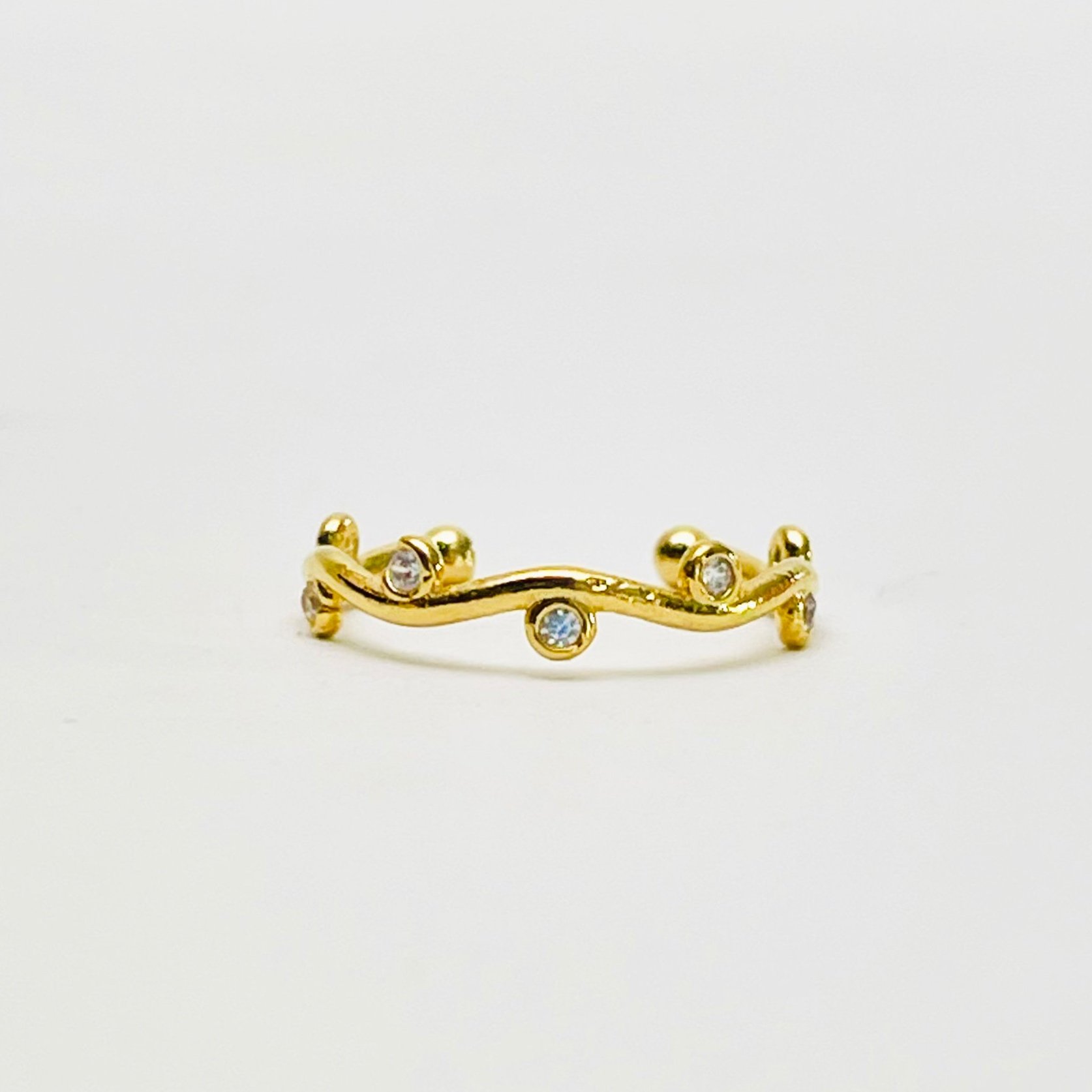 The Suzanne Crystal Layering Ring