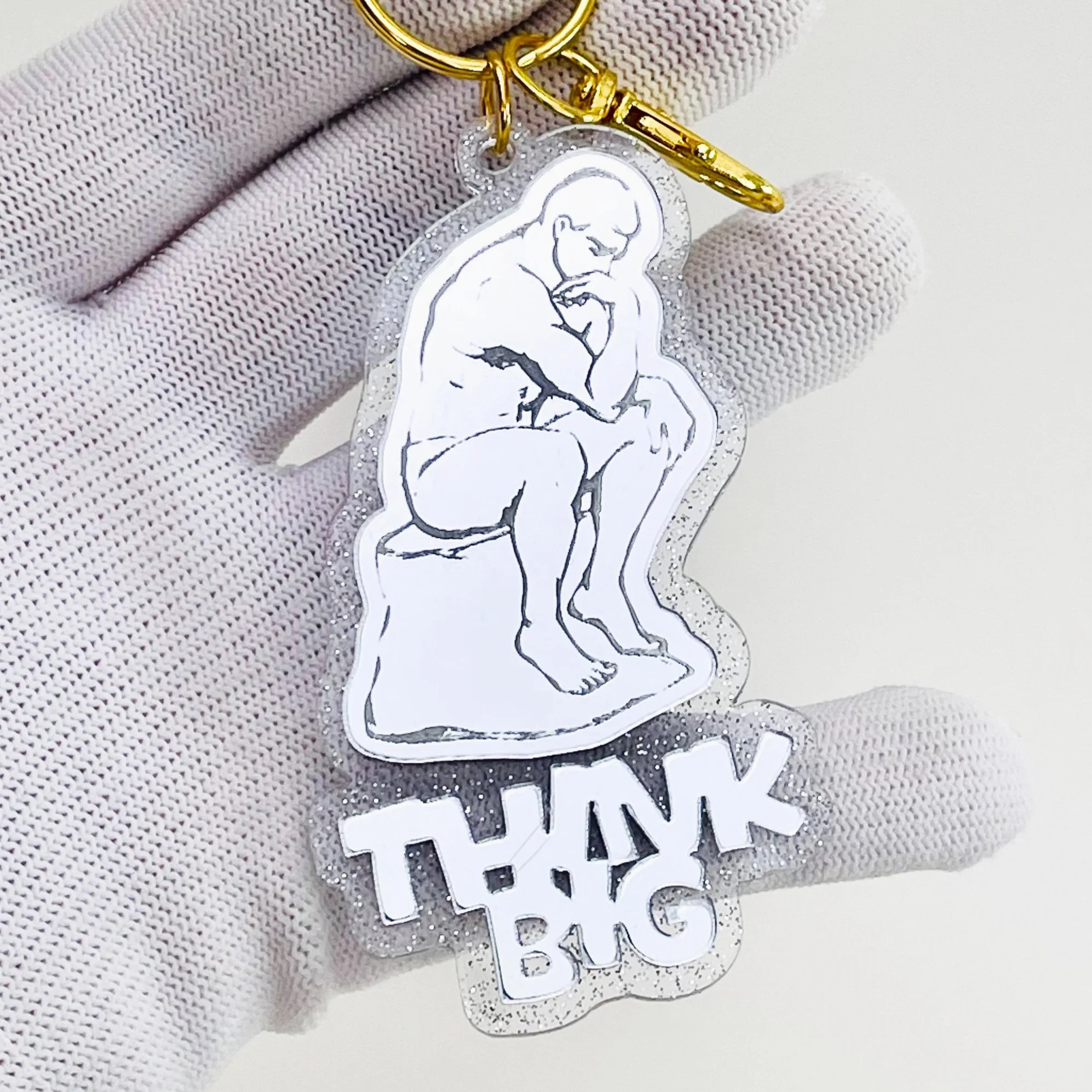 The Thinker Charm