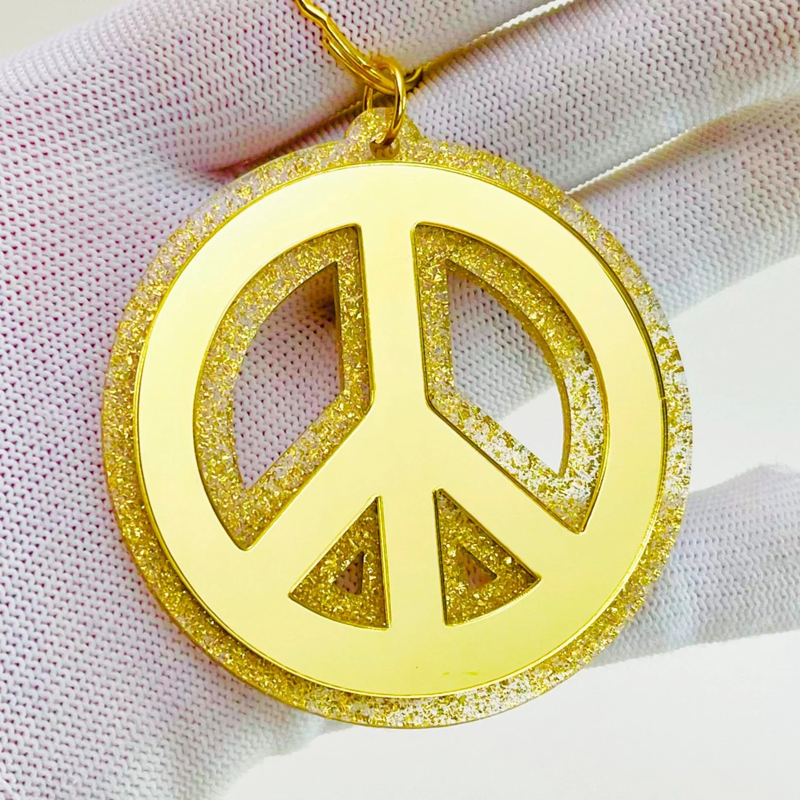 Mirrored Peace Sign